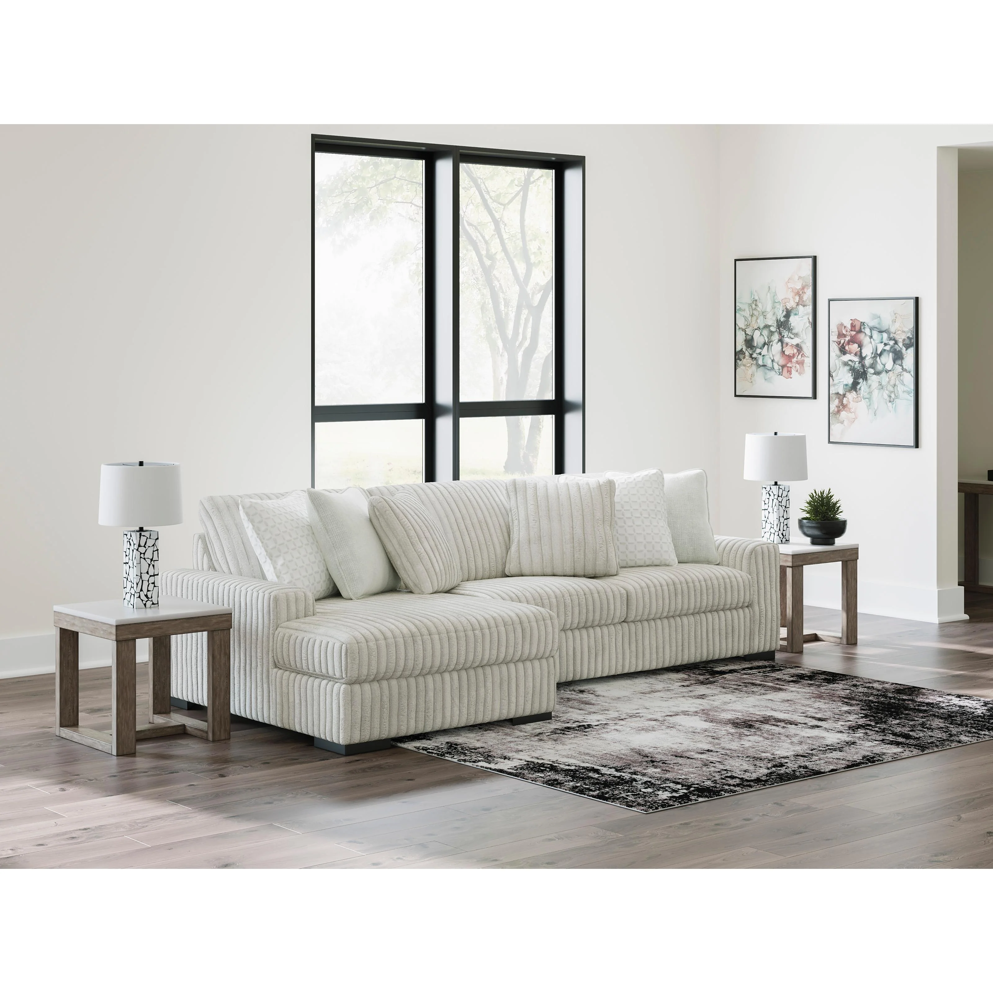 Signature Design by Ashley Stupendous 25903S6 2 pc Sectional with Chaise - Image 2