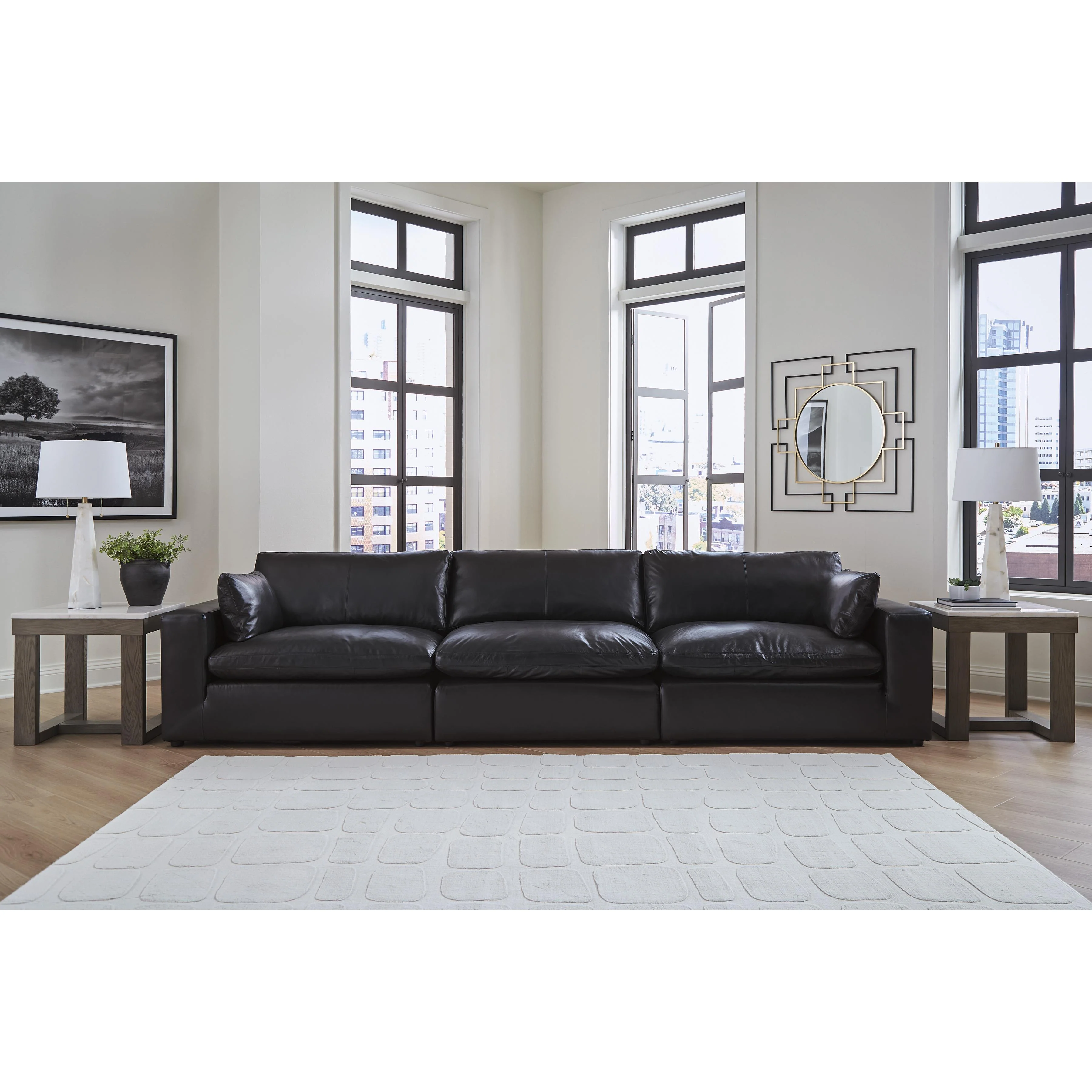 Signature Design by Ashley Emilia 30902S2 3 pc Sectional Sofa - Image 2