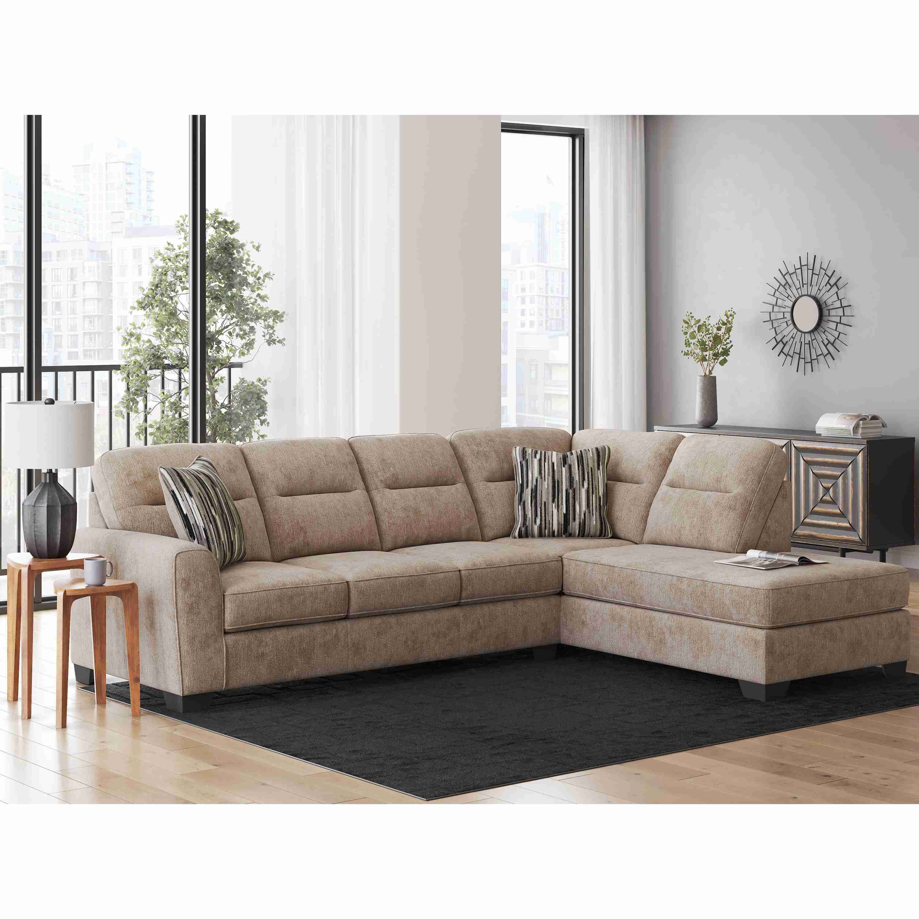 Benchcraft Olten 31304S2 2 pc Sectional with Chaise - Image 3