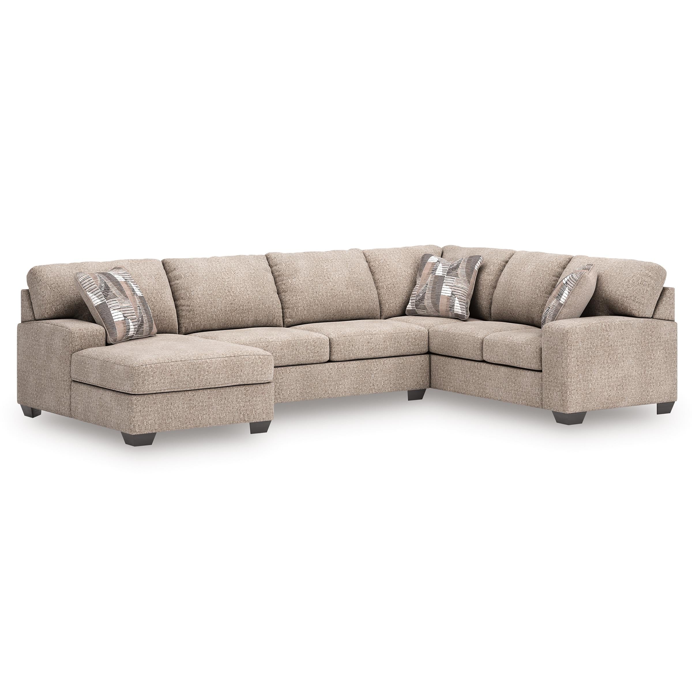 Benchcraft Newellen 48404S5 3 pc Sectional with Chaise - Image 1