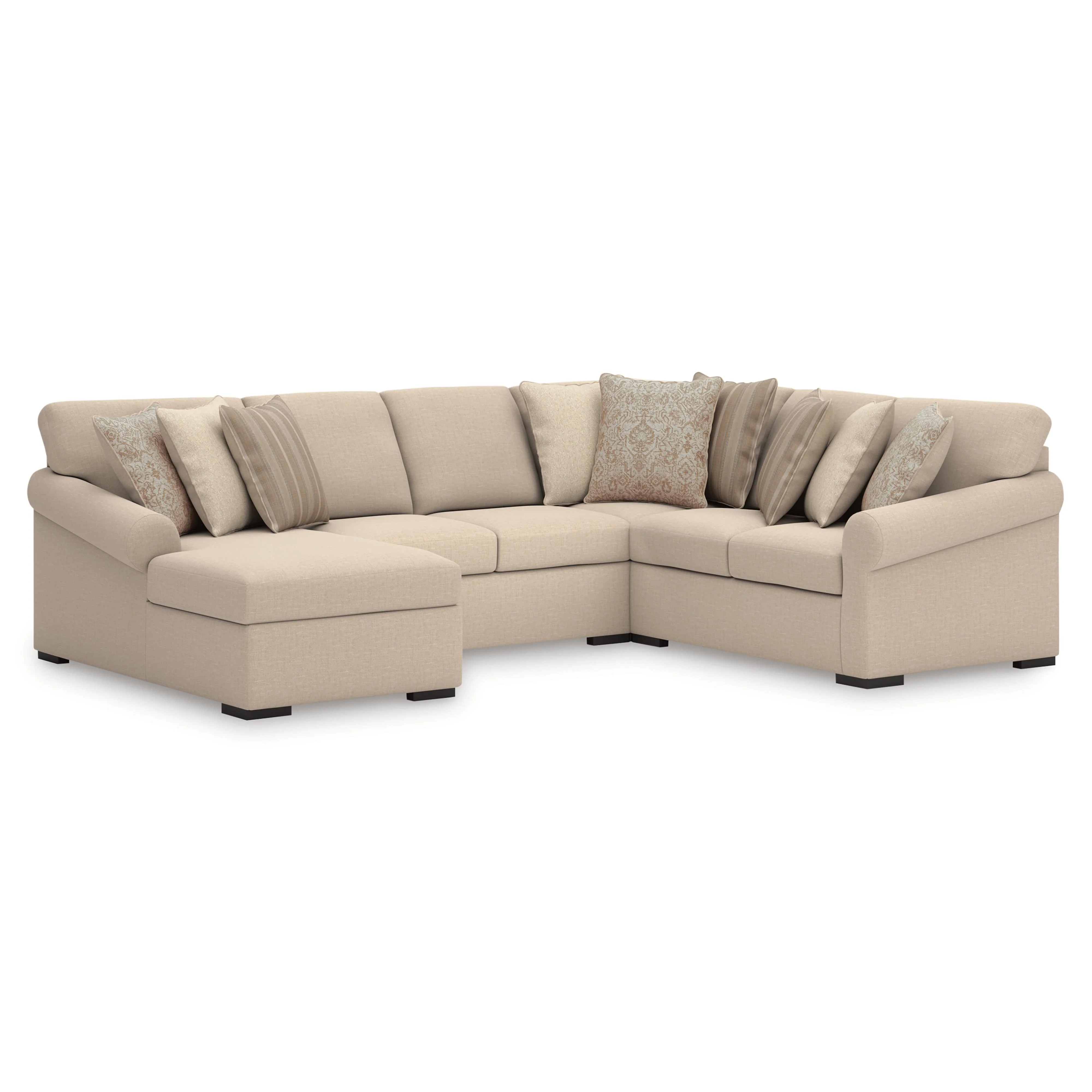Benchcraft LadyMae 59404S7 4 pc Sectional with Chaise - Image 1