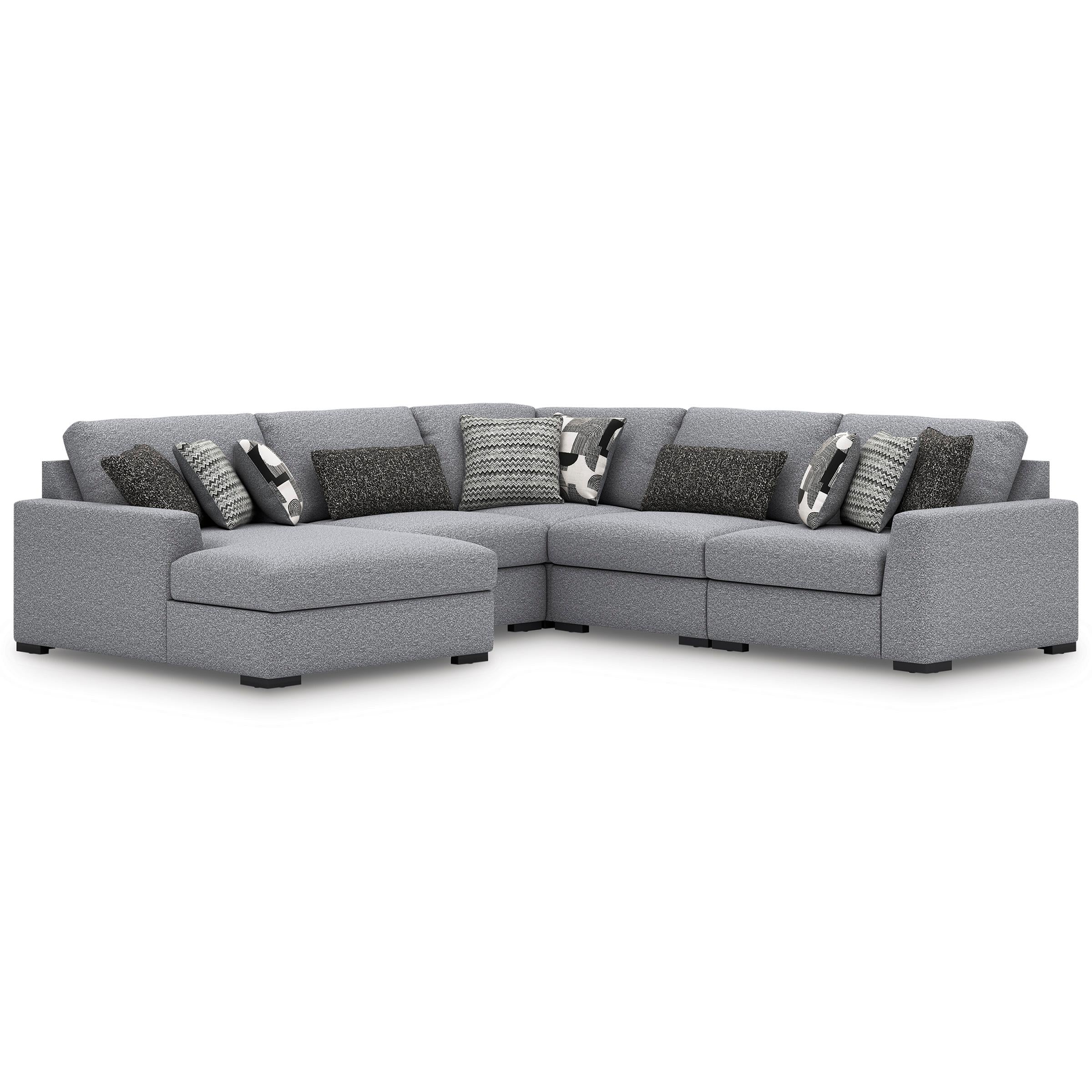 Benchcraft Bealton 61305S8 5 pc Sectional with Chaise