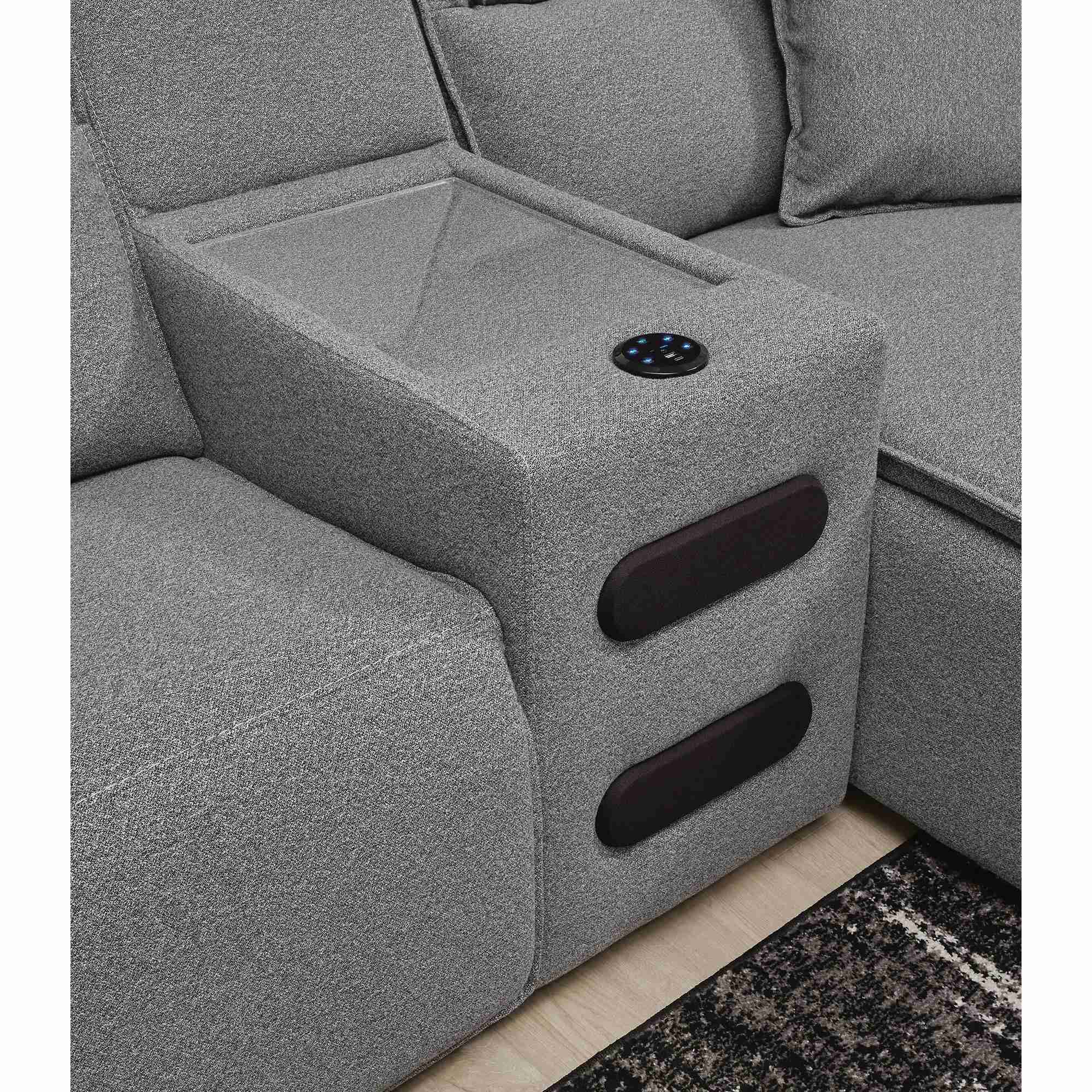 Signature Design by Ashley Modmax 65906S13 5 pc Power Reclining Sectional - Image 2