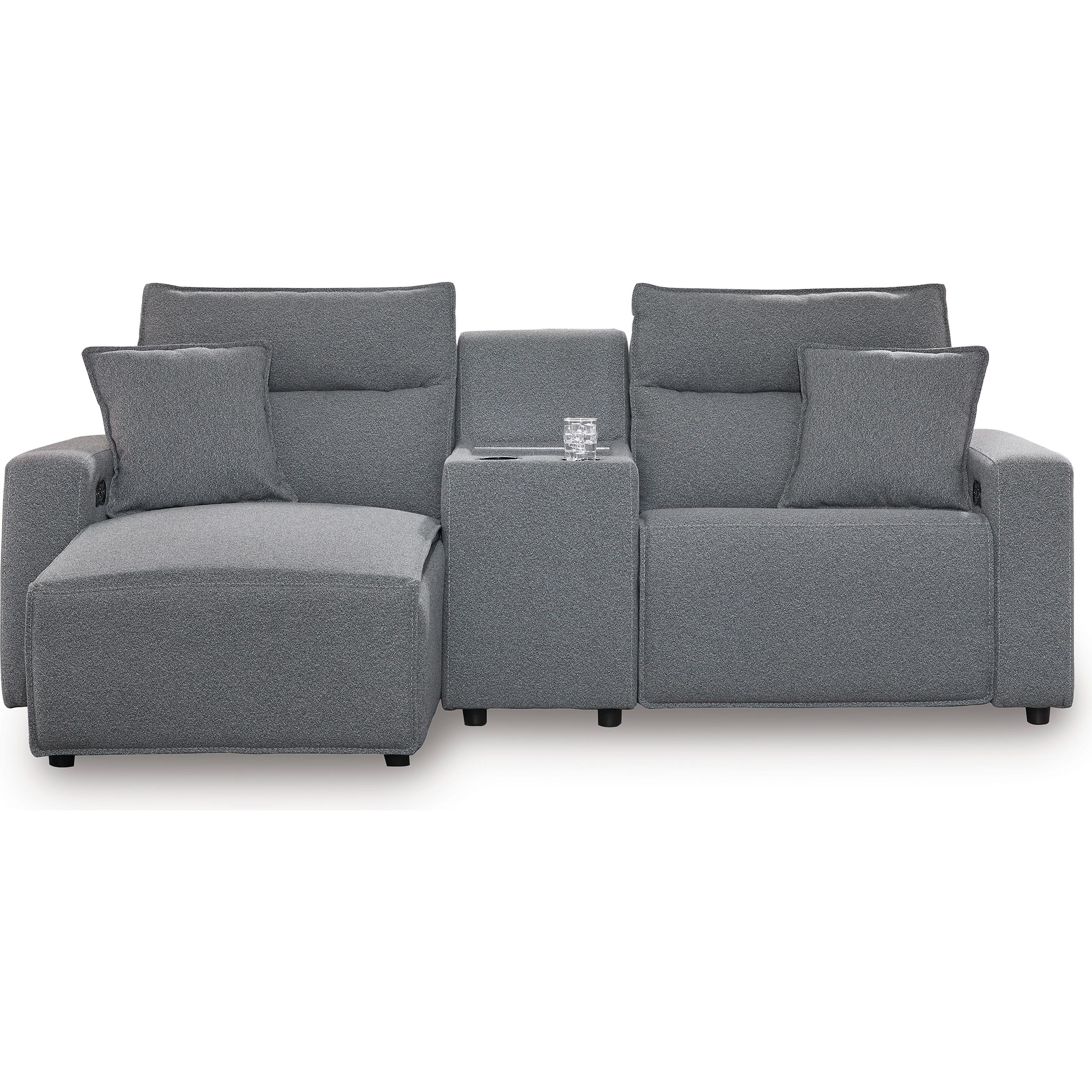 Signature Design by Ashley Modmax 65906S17 3 pc Power Reclining Sectional with Chaise - Image 1