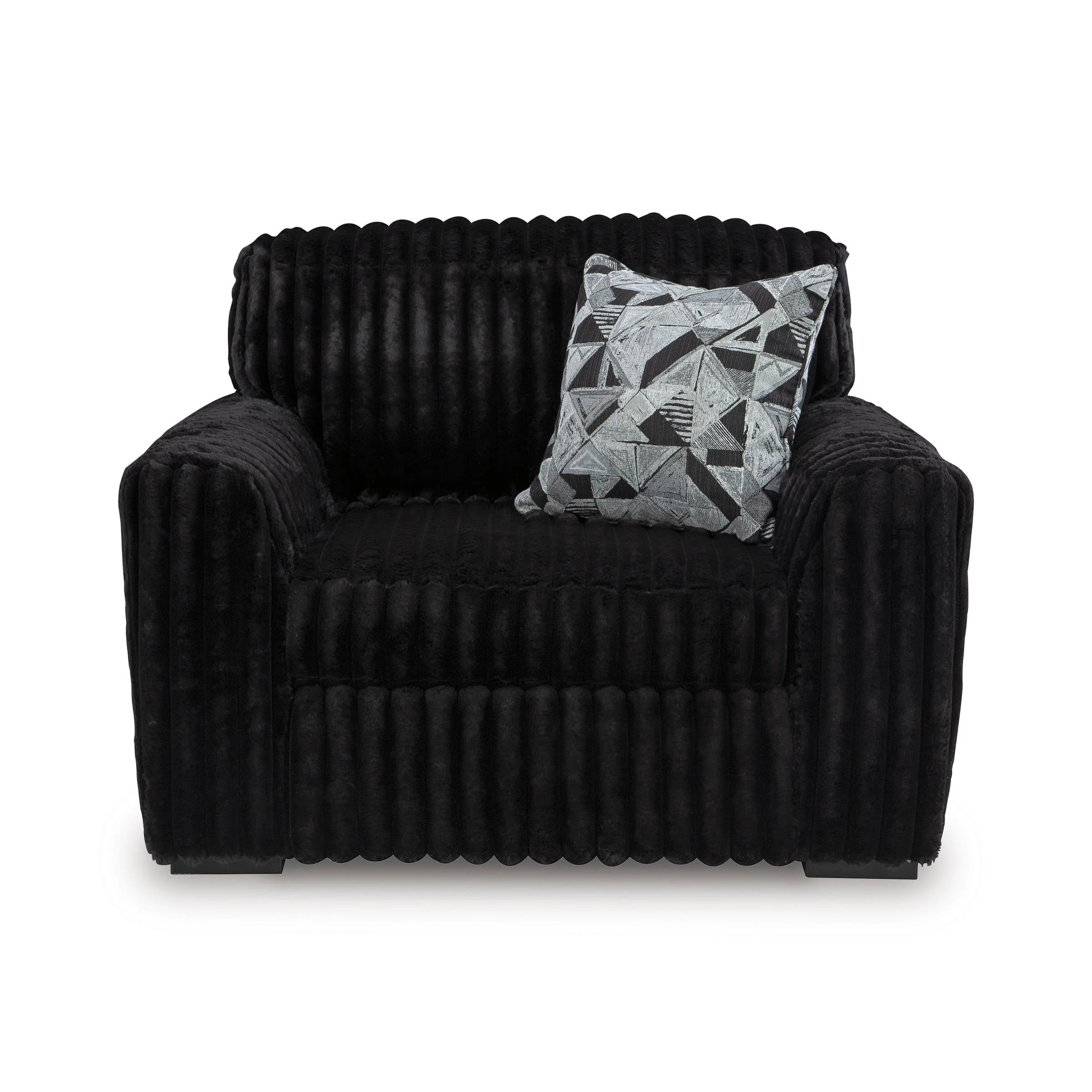 Signature Design by Ashley Midnight-Madness 9810323 Chair and a Half - Image 2