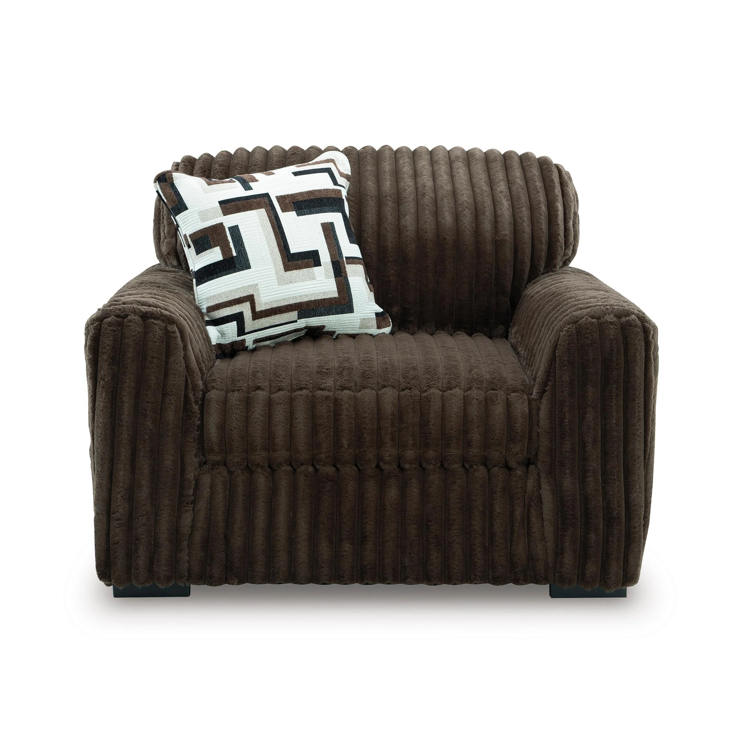 Signature Design by Ashley Midnight-Madness 9810423 Chair and a Half - Image 2
