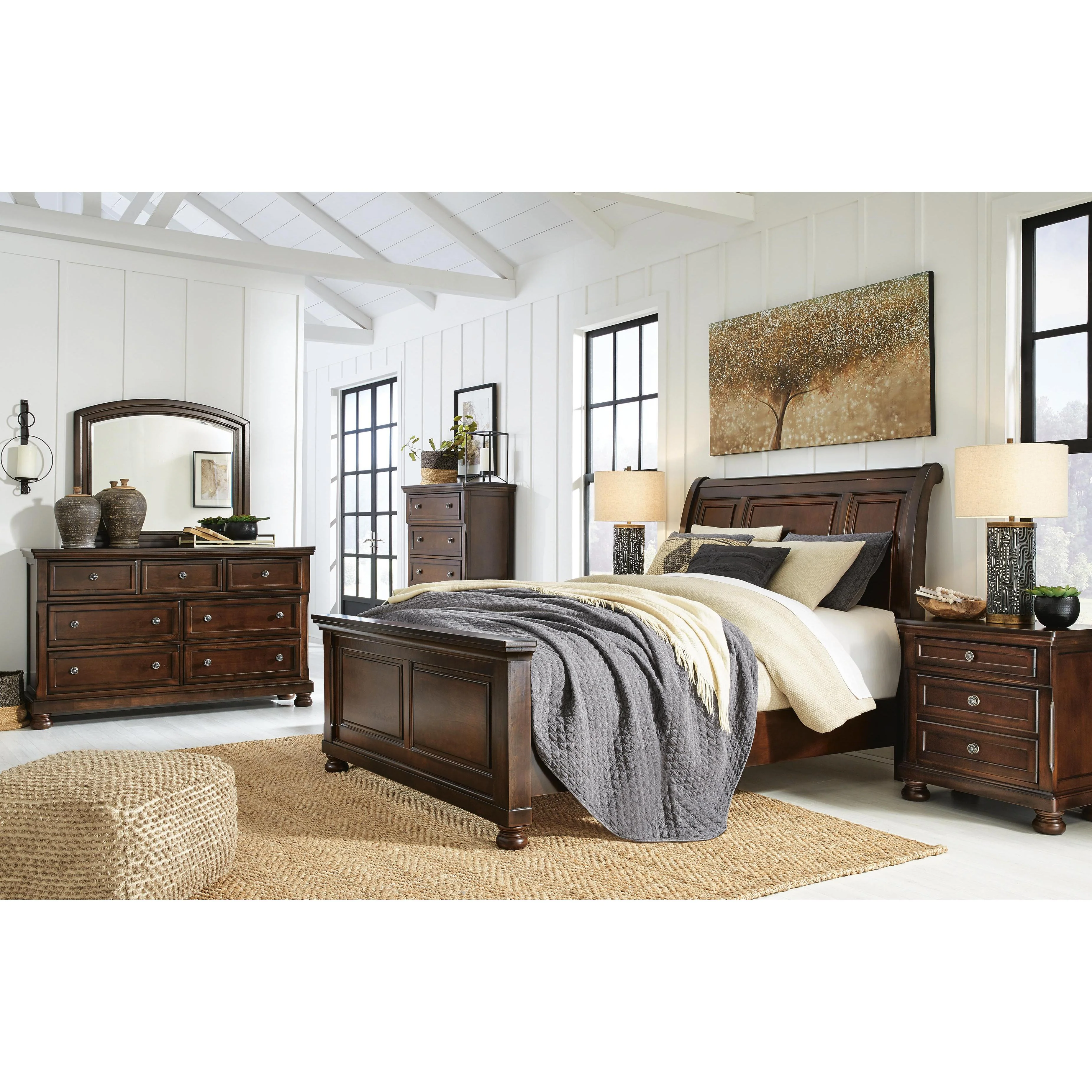 Millennium Porter B697B48 Queen Sleigh Bed - Image 3