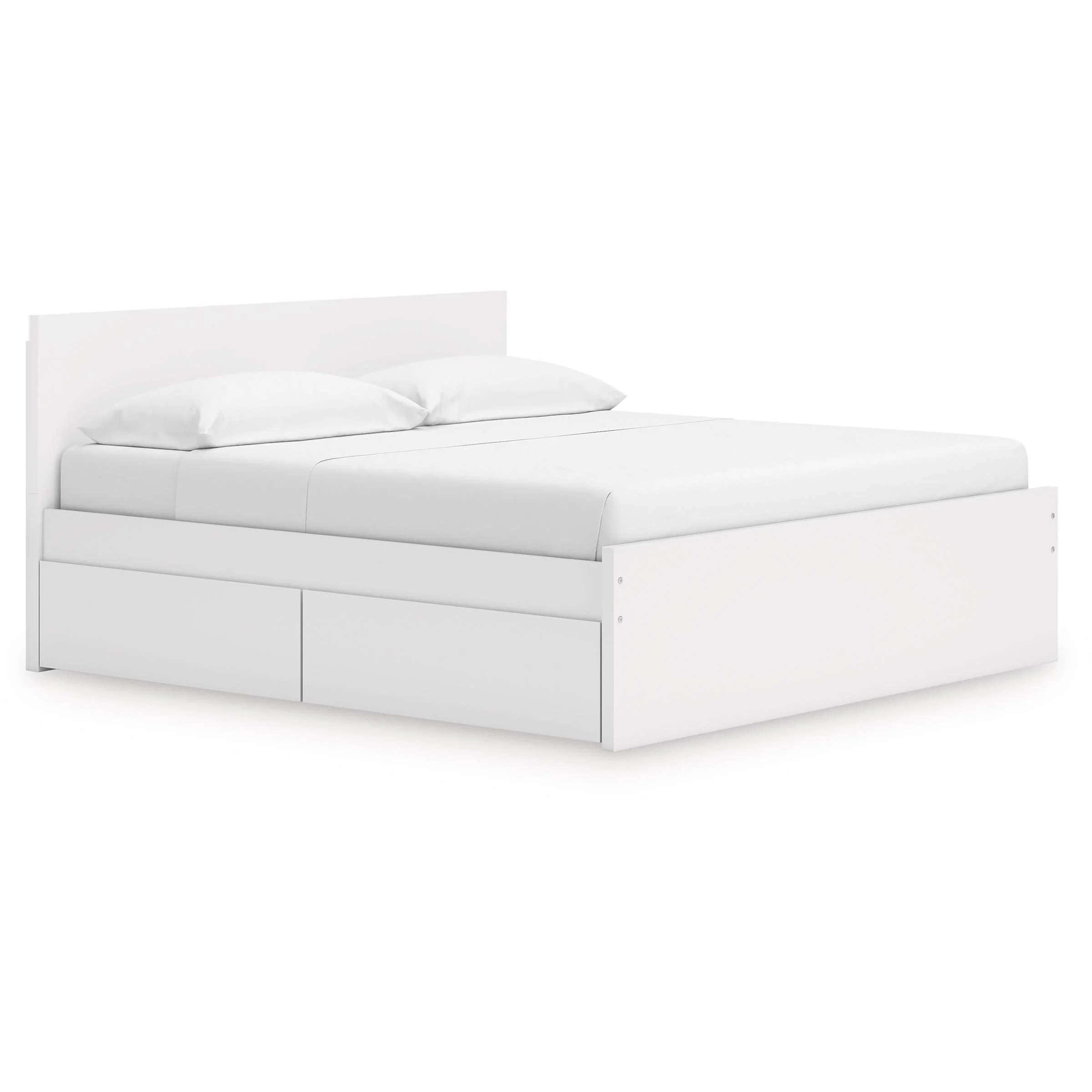 Signature Design by Ashley Onita EB9630B21 King Panel Platform Bed with 2 Side Storage - Image 1