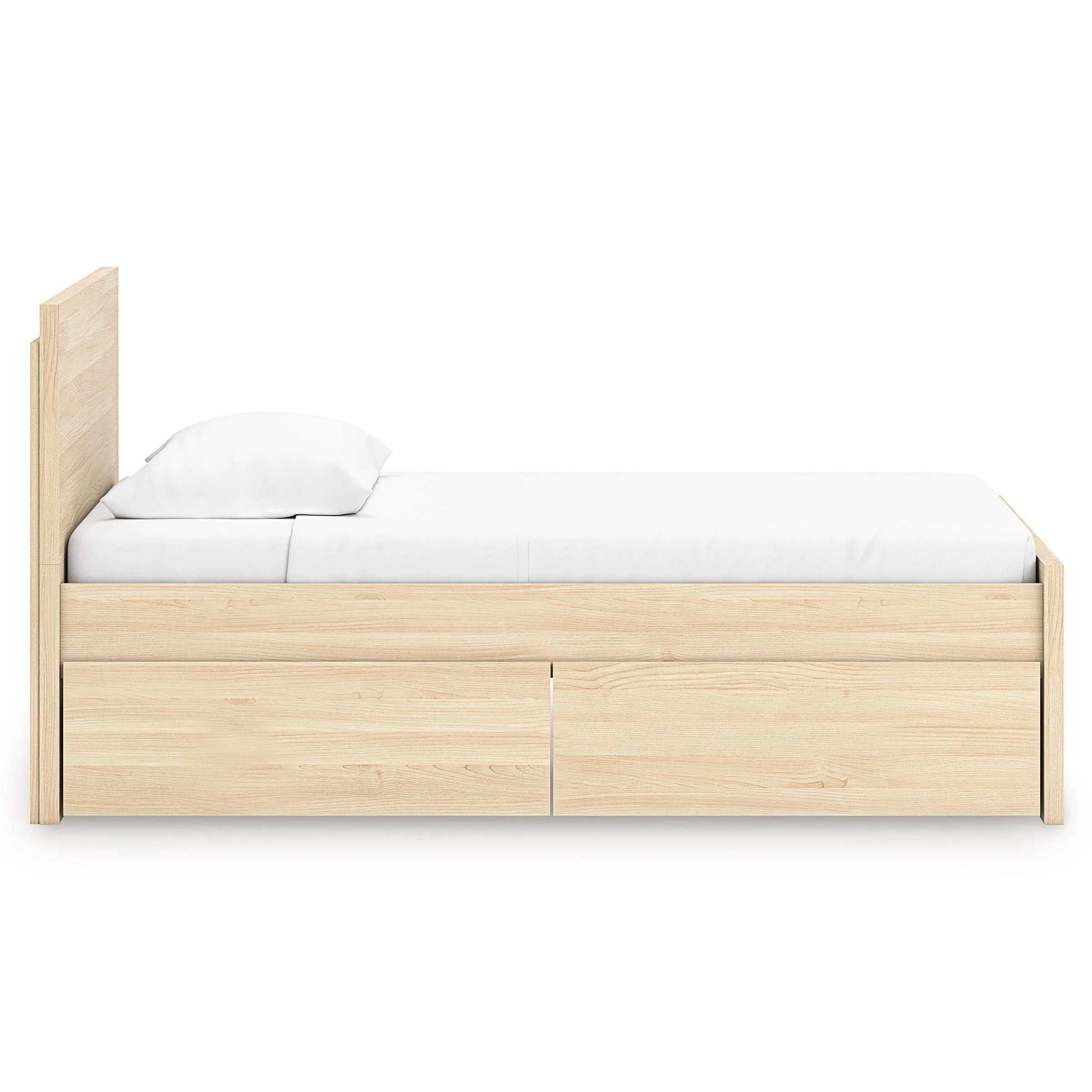 Signature Design by Ashley Onita EB9632B10 Twin Panel Platform Bed with 1 Side Storage - Image 3