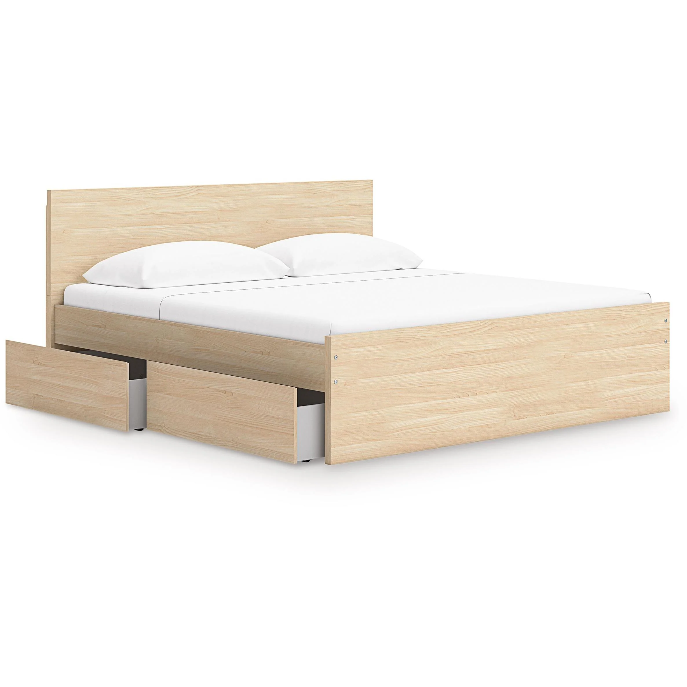 Signature Design by Ashley Onita EB9632B18 Queen Panel Platform Bed with 2 Side Storage - Image 2