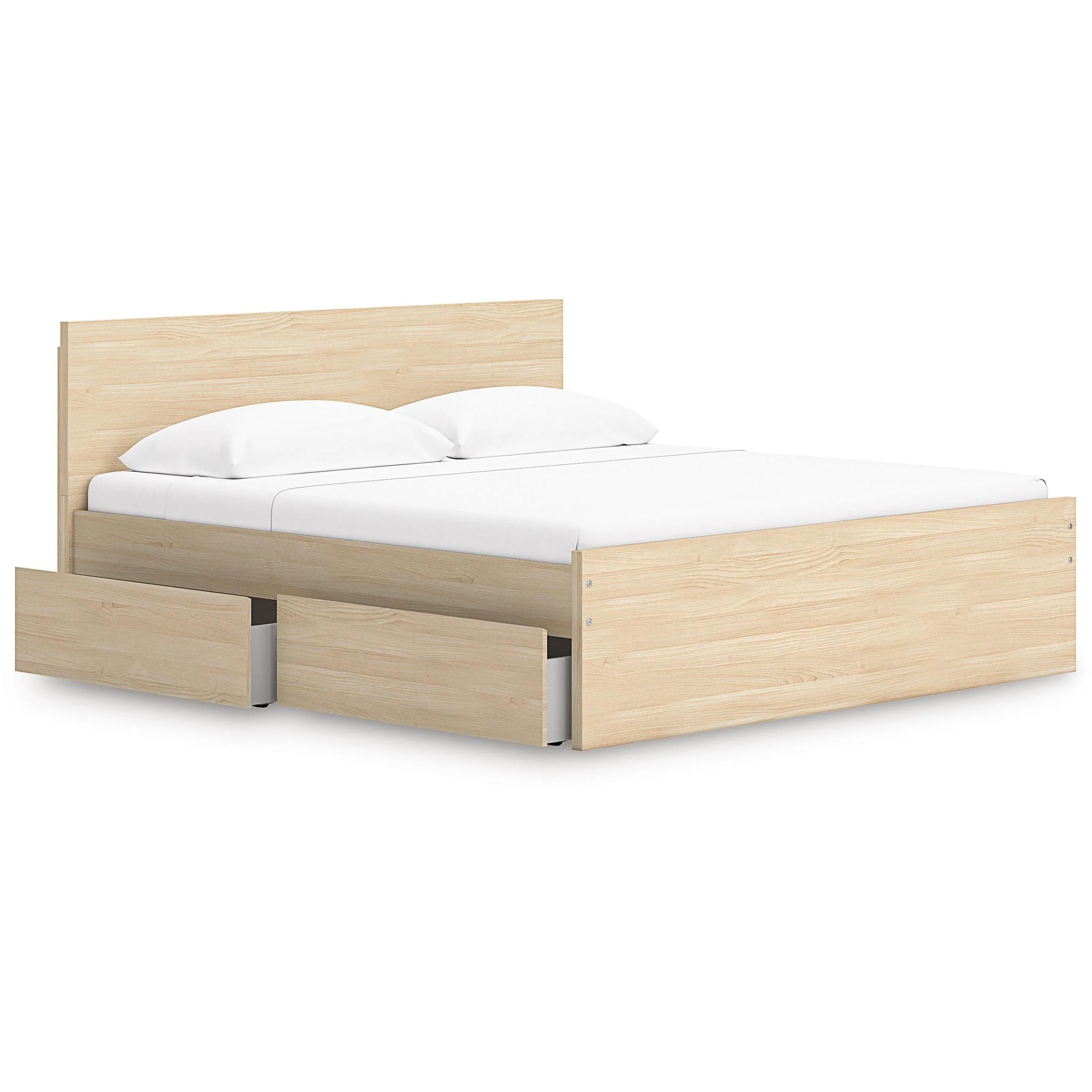 Signature Design by Ashley Onita EB9632B23 King Panel Platform Bed with Storage - Image 2