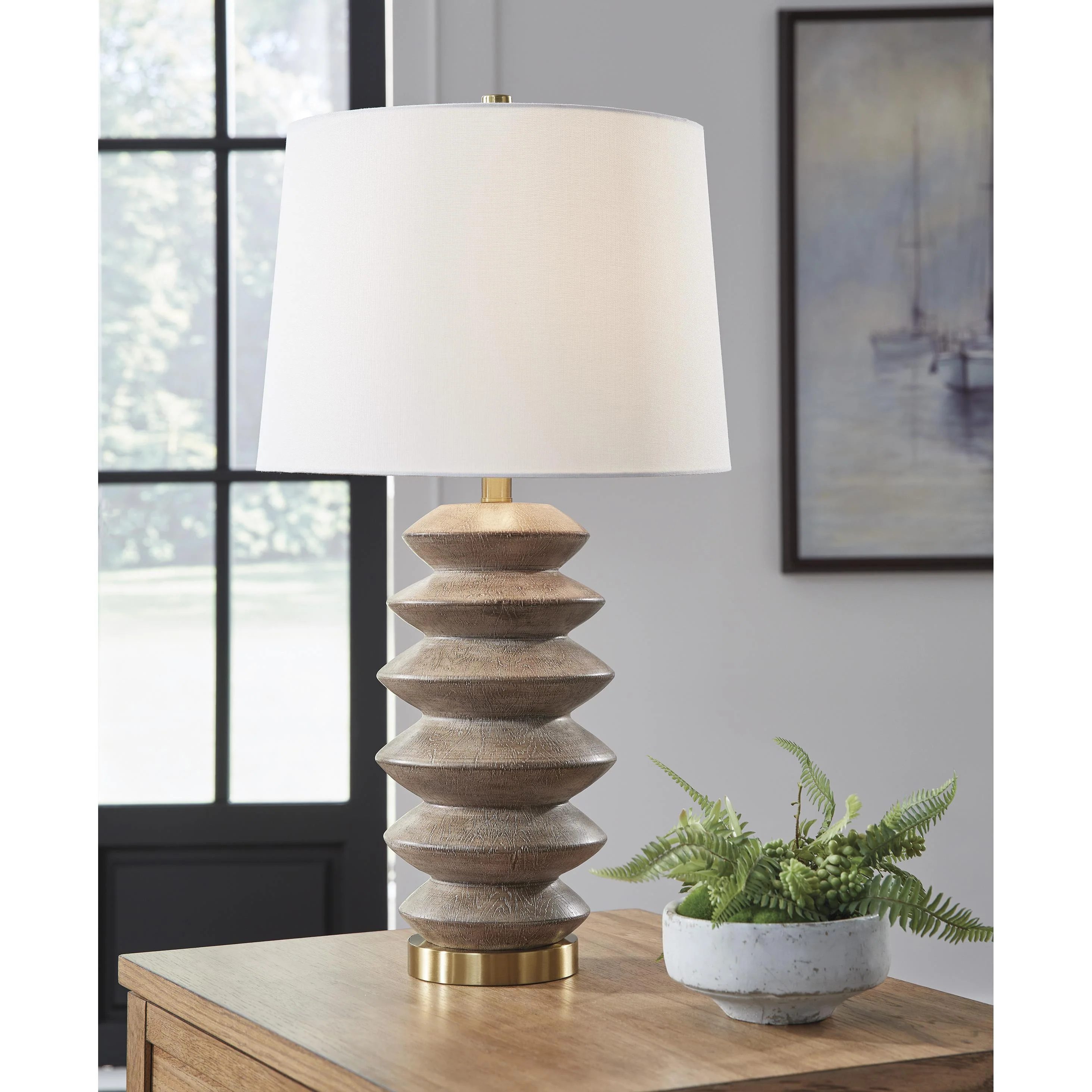 Signature Design by Ashley Jyllyard L235944 Poly Table Lamp - Image 2