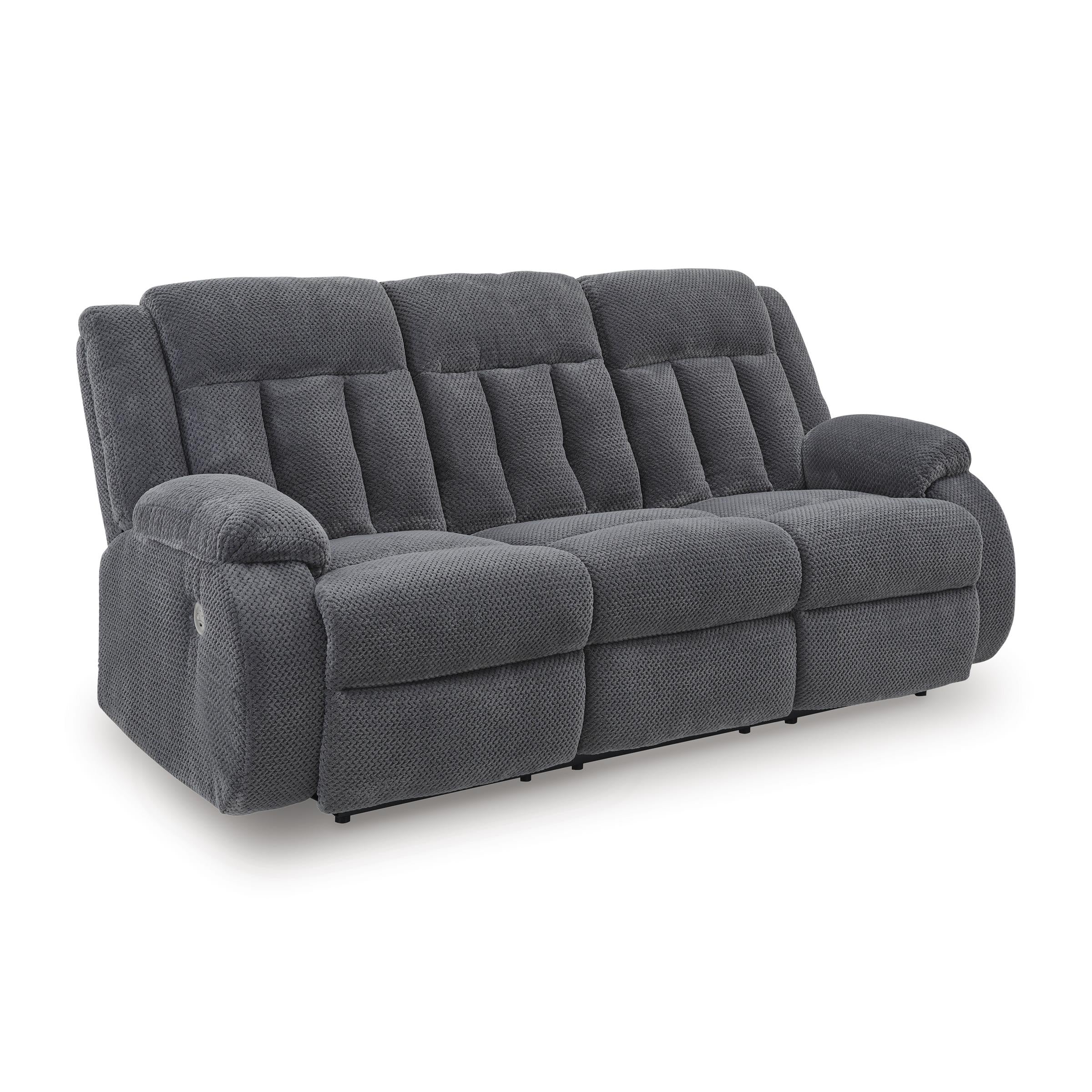 Signature Design by Ashley Observation PC2140599 Reclining Power Sofa with Drop Down Table