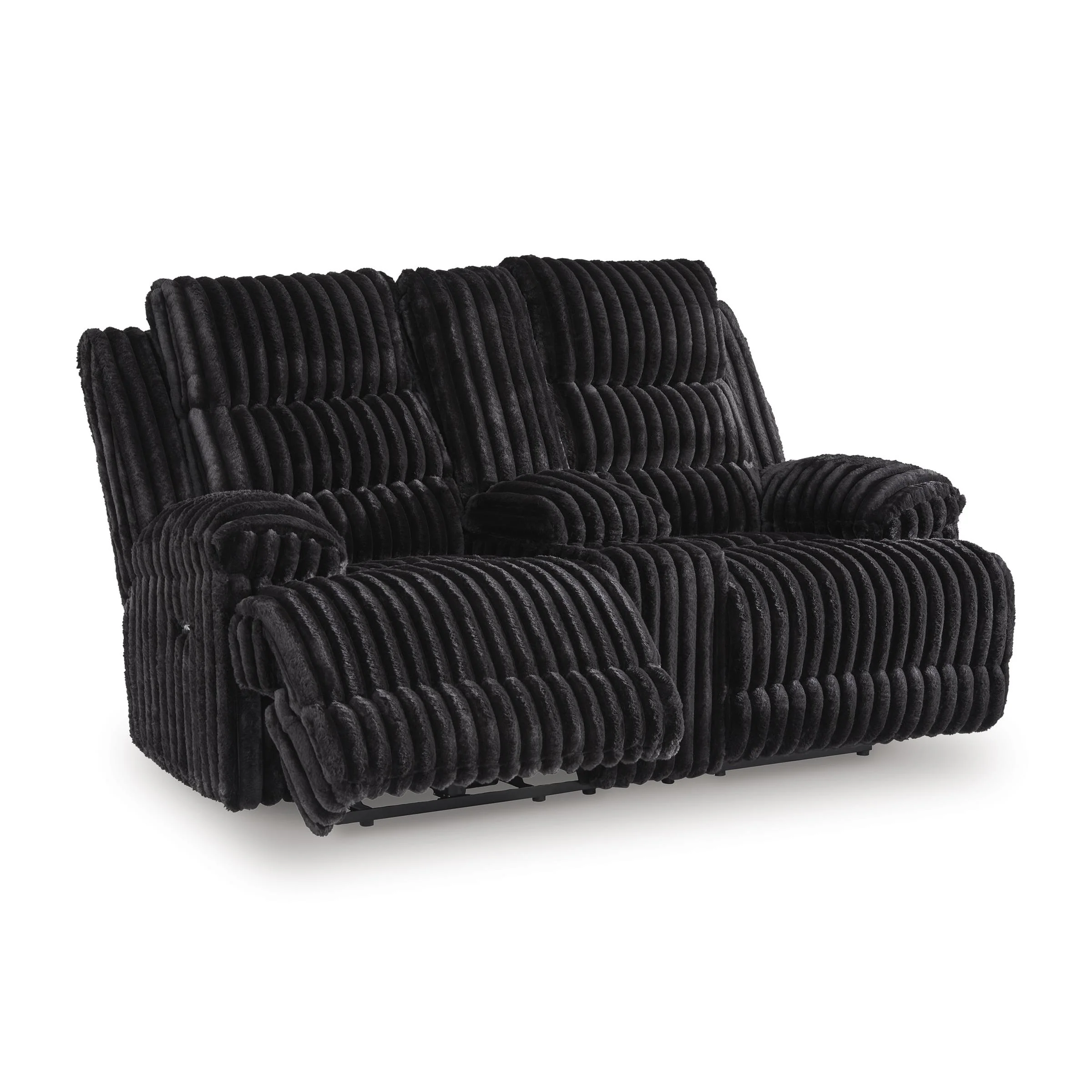 Signature Design by Ashley Rhine Falls PC4280596 Double Reclining Power Loveseat with Console