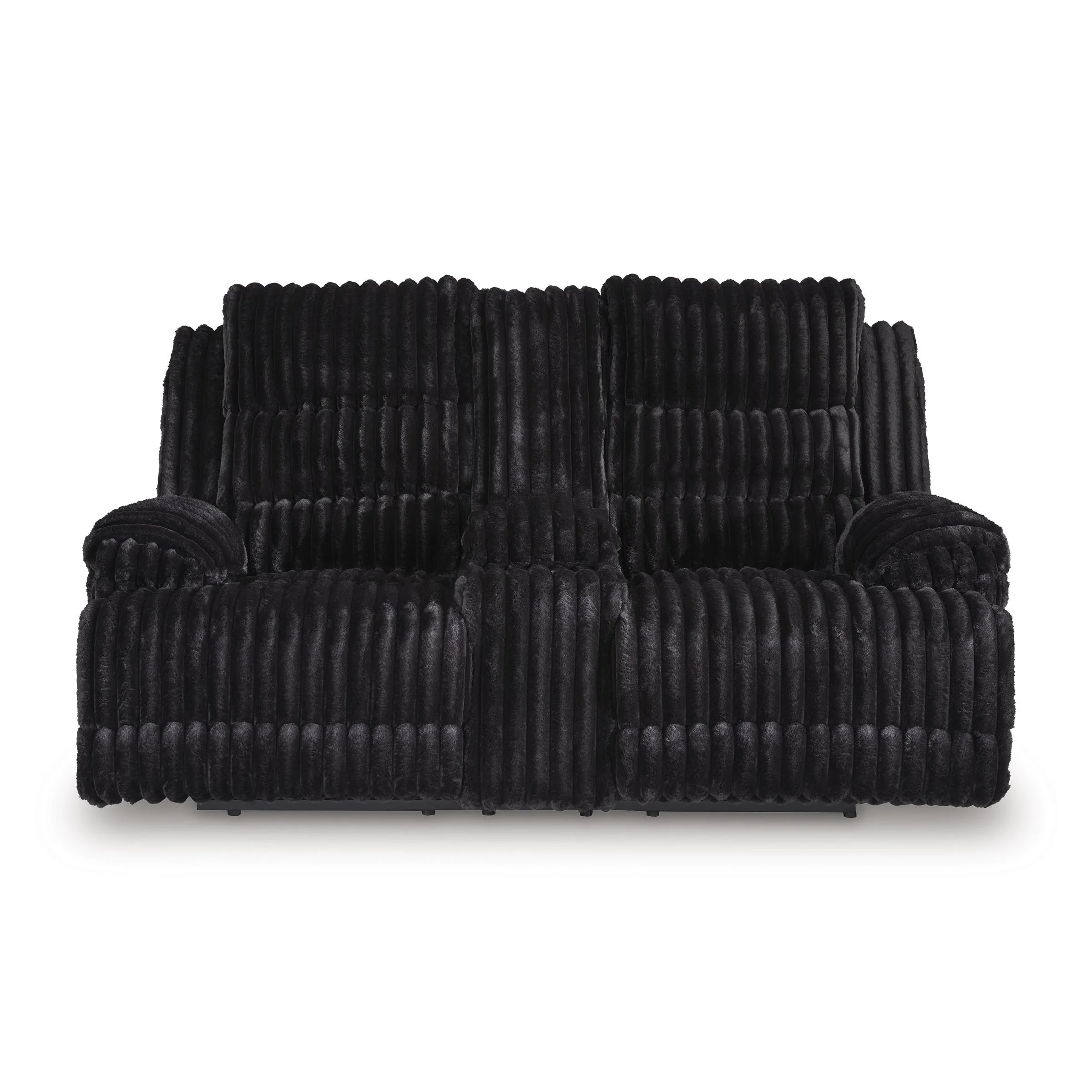 Signature Design by Ashley Rhine Falls PC4280596 Double Reclining Power Loveseat with Console - Image 2