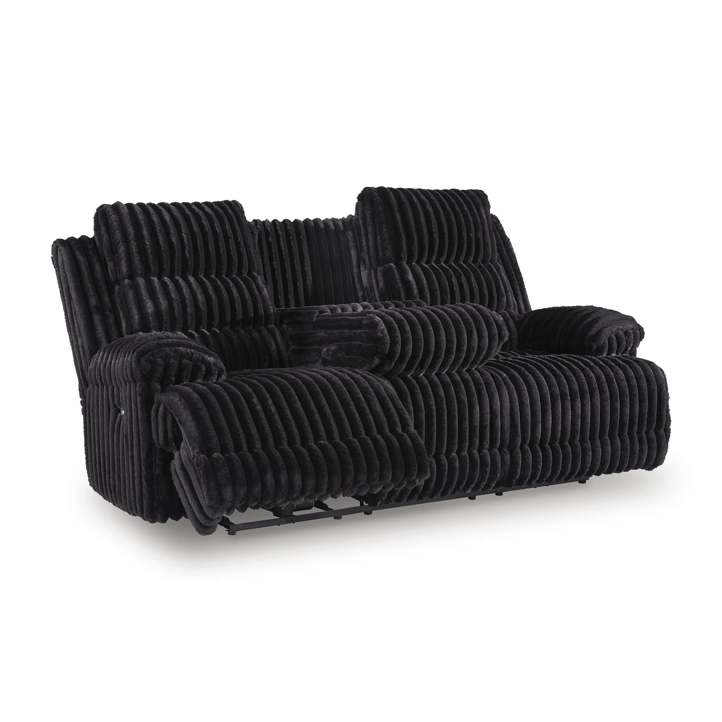 Signature Design by Ashley Rhine Falls PC4280599 Reclining Power Sofa with Drop Down Table