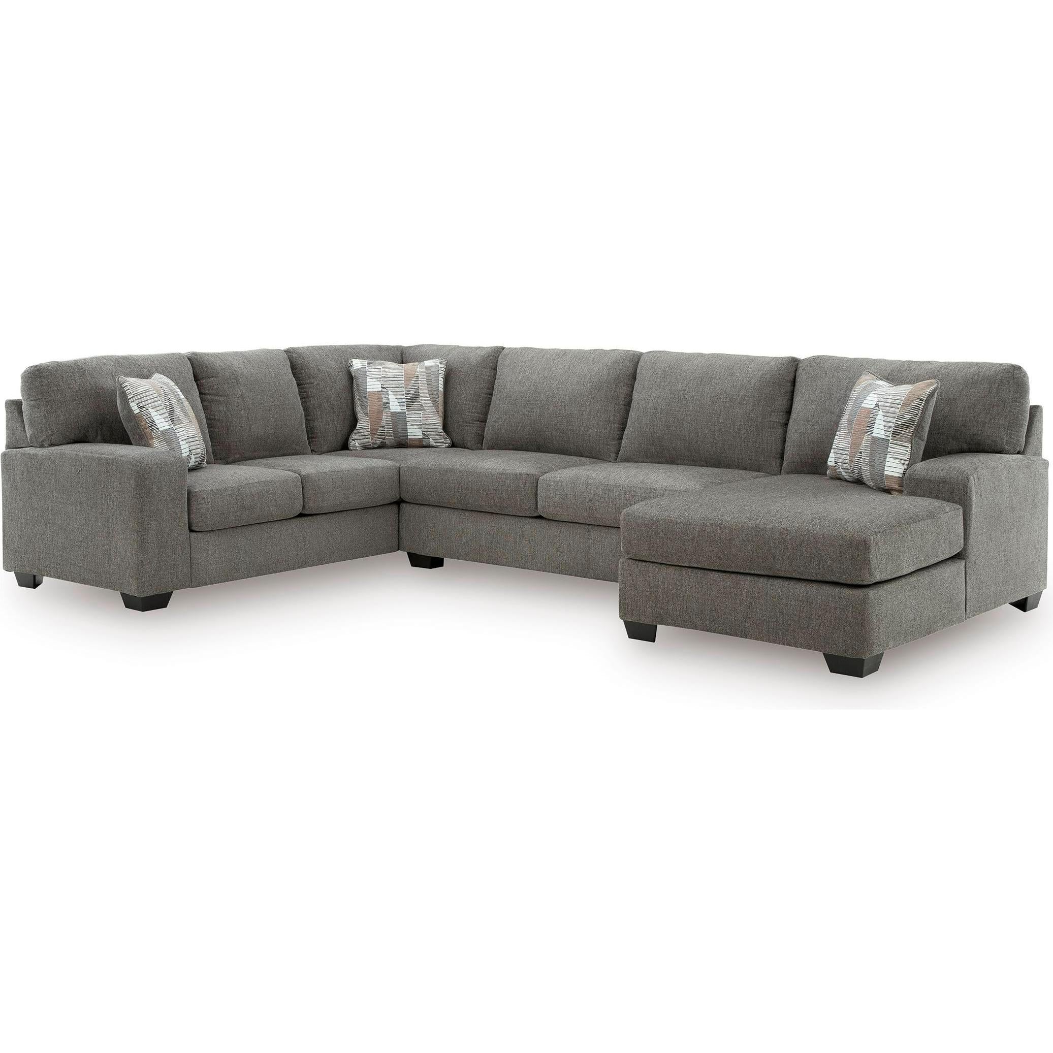 Signature Design by Ashley Clarington PC48405S6 3 pc Sleeper Sectional with Chaise