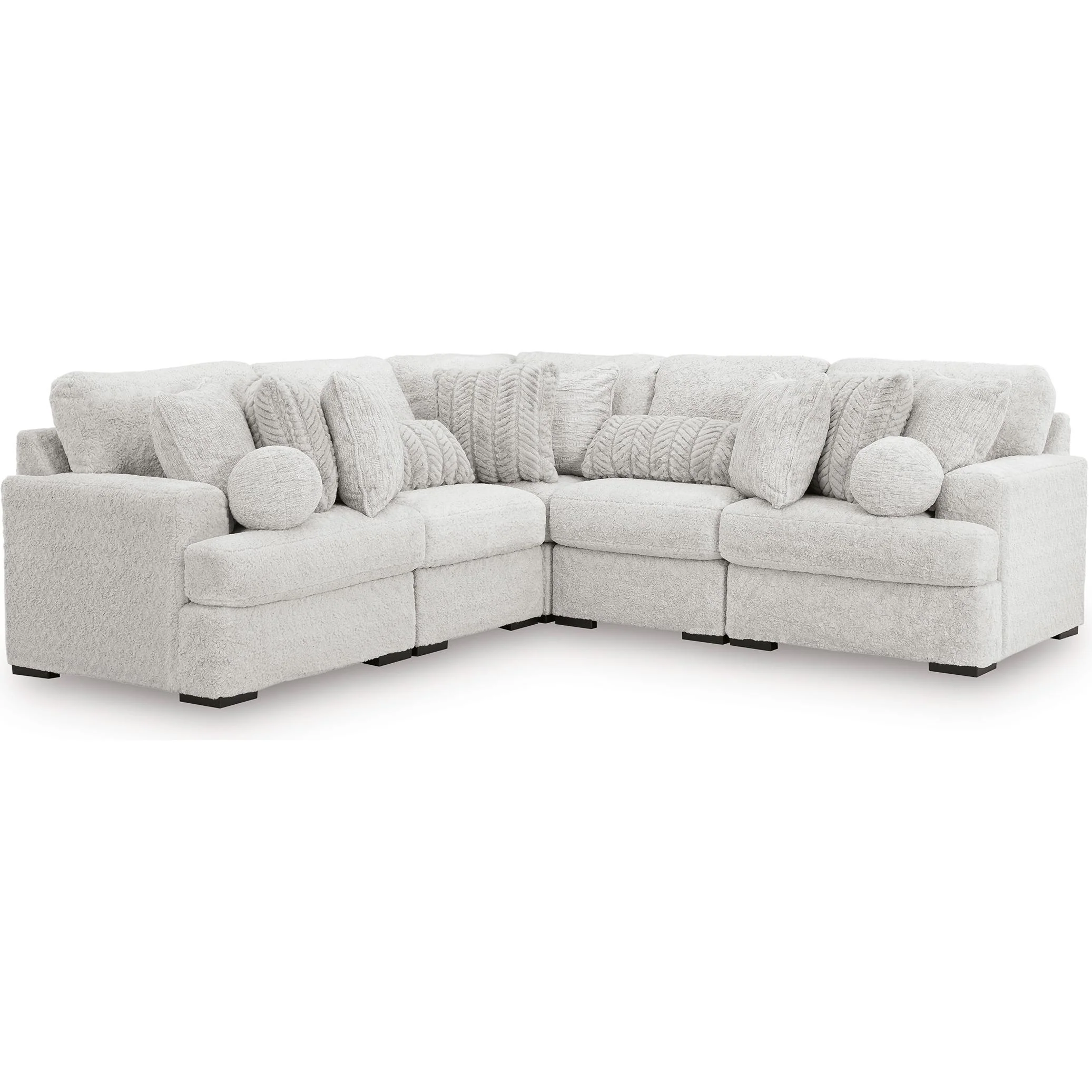 Signature Design by Ashley Cuddle Plush PC59106S2 5 pc Sectional - Image 1