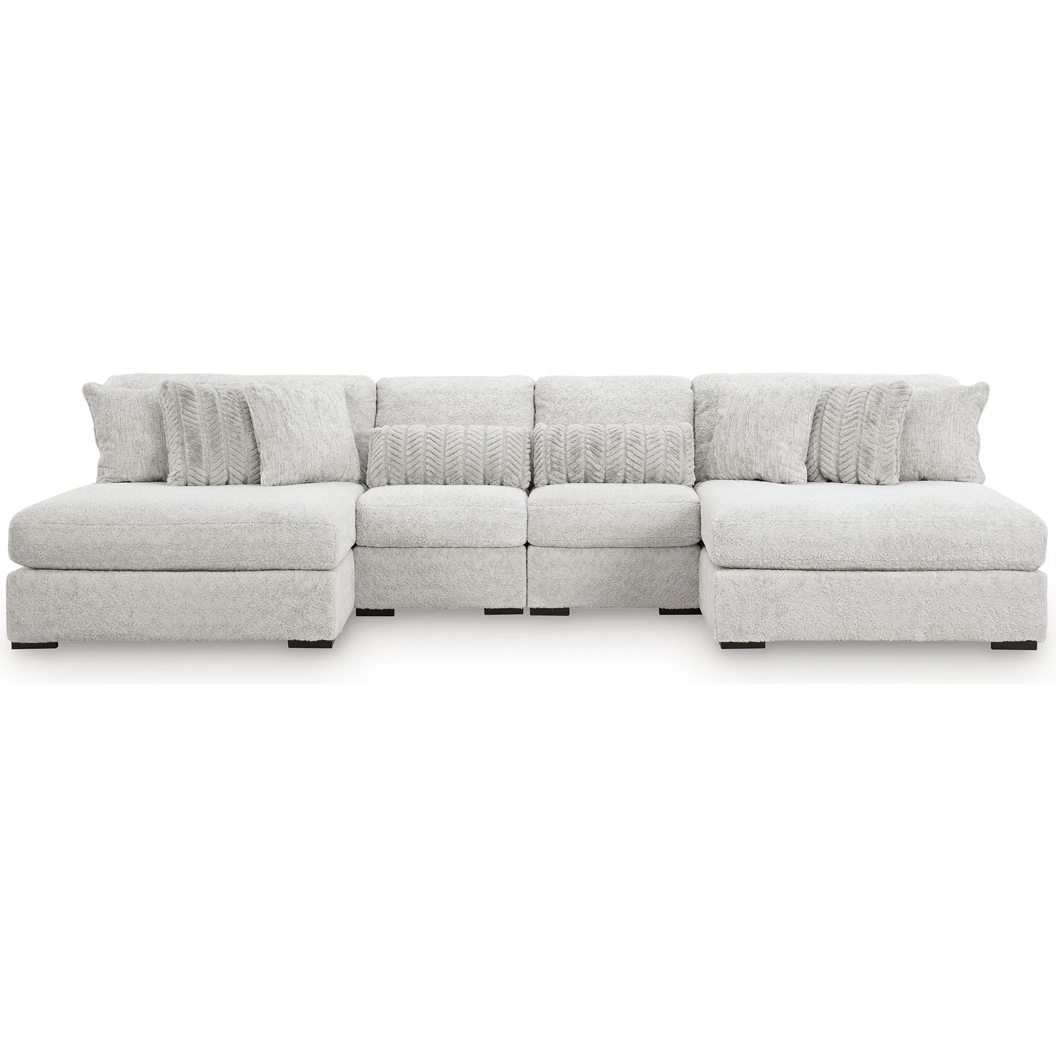 Signature Design by Ashley Cuddle Plush PC59106S4 4 pc Sectional with Chaise - Image 2