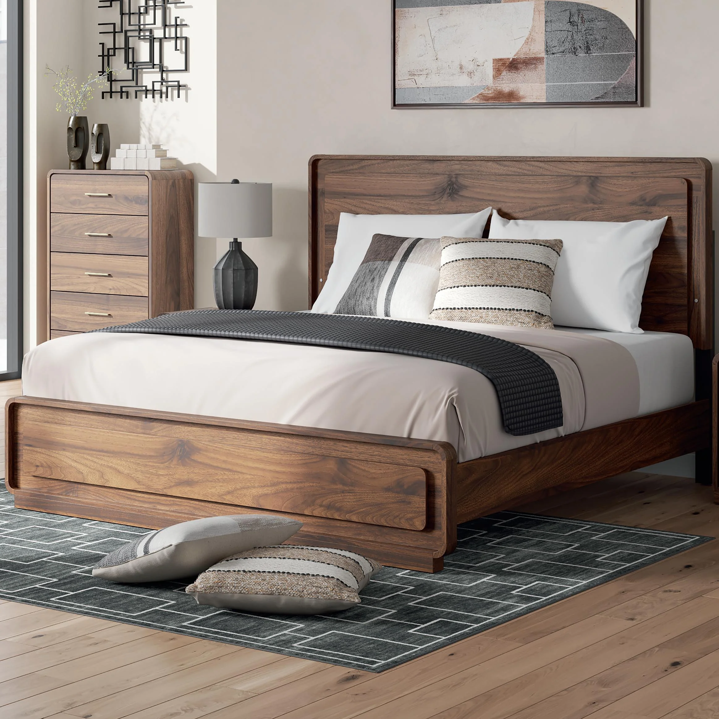 Signature Design by Ashley Fortlorn PCB386B5 California King Panel Bed - Image 1