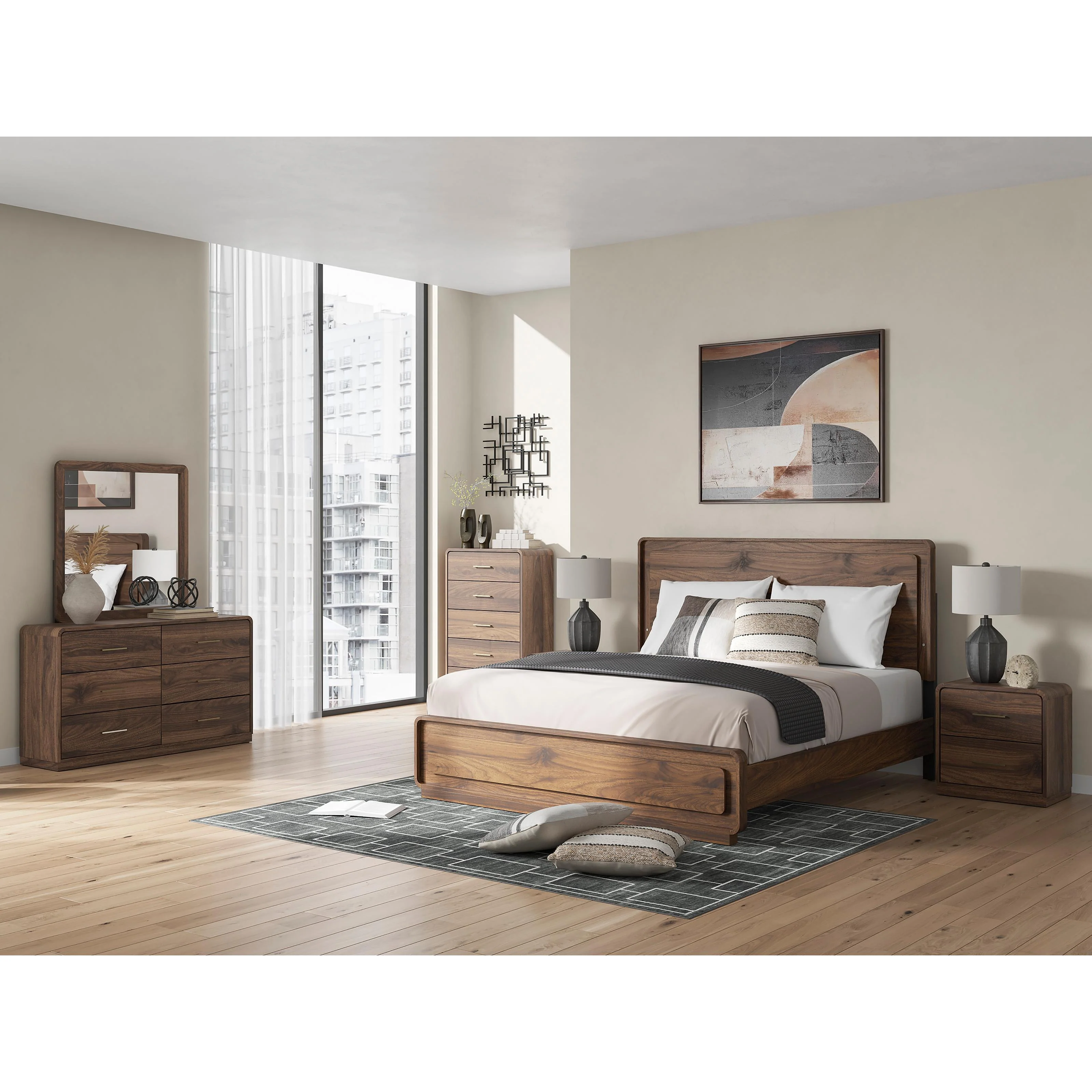 Signature Design by Ashley Fortlorn PCB386B5 California King Panel Bed - Image 3