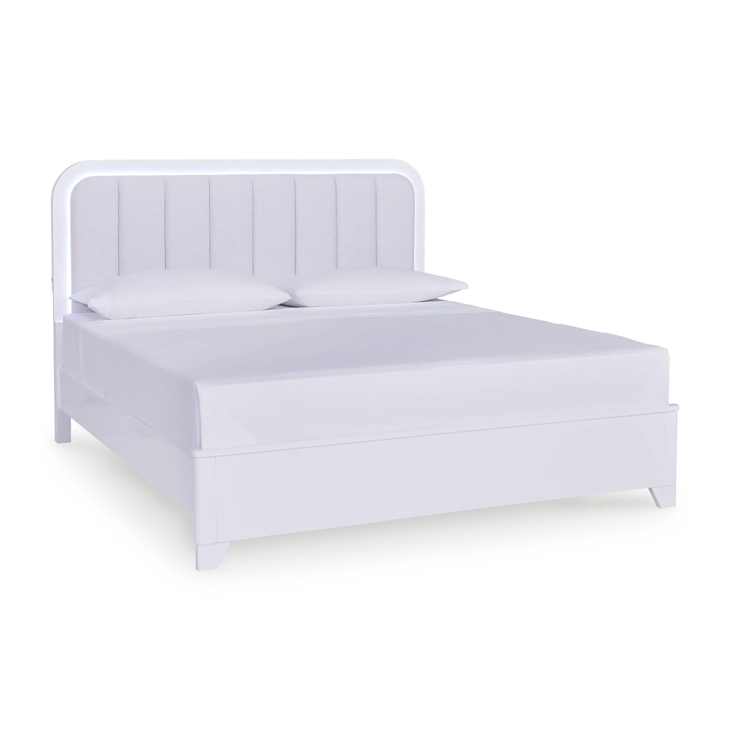 Signature Design by Ashley Jarlee PCB392B4 King Upholstered Panel Bed - Image 1