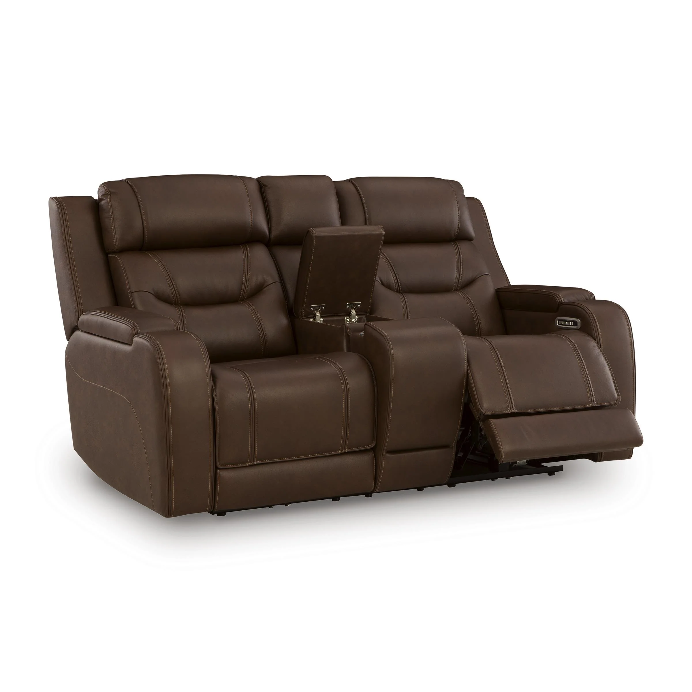 Signature Design by Ashley Knightington PCU1160218A Power Reclining Love with Audio Seating - Image 2