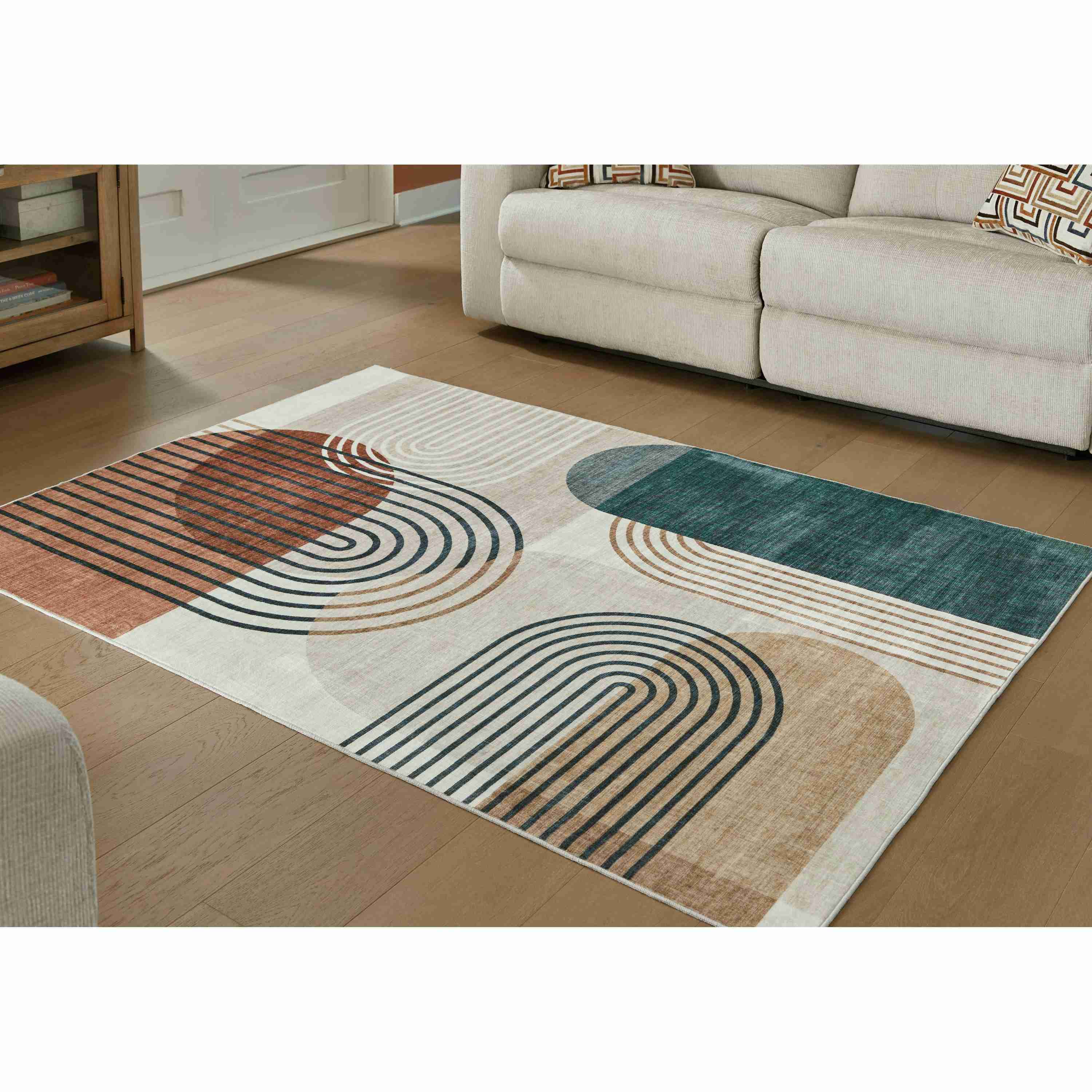 Signature Design by Ashley Farrendale R407382 Washable Medium Rug - Image 2