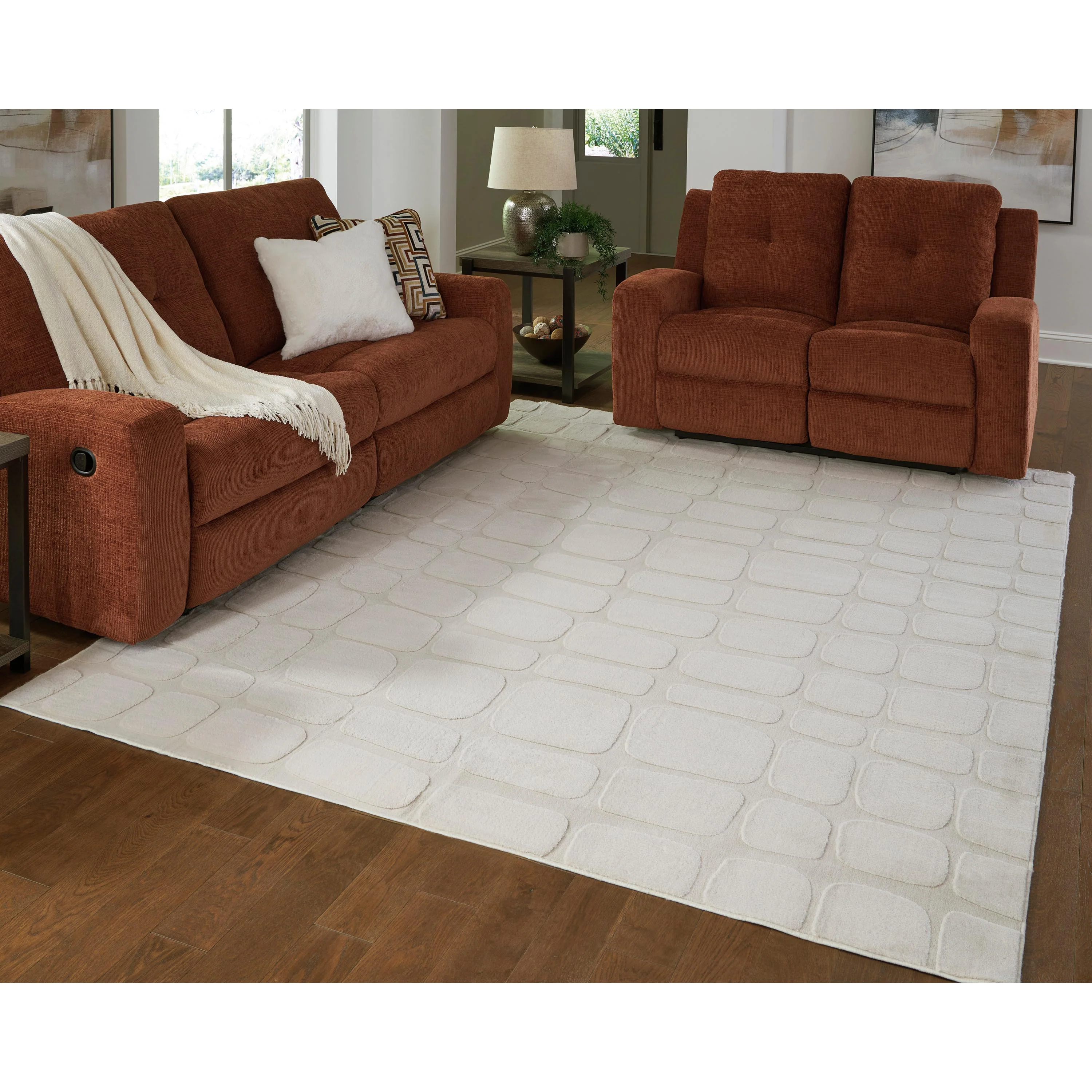 Signature Design by Ashley Malvinsboro R407441 Washable Large Rug - Image 2