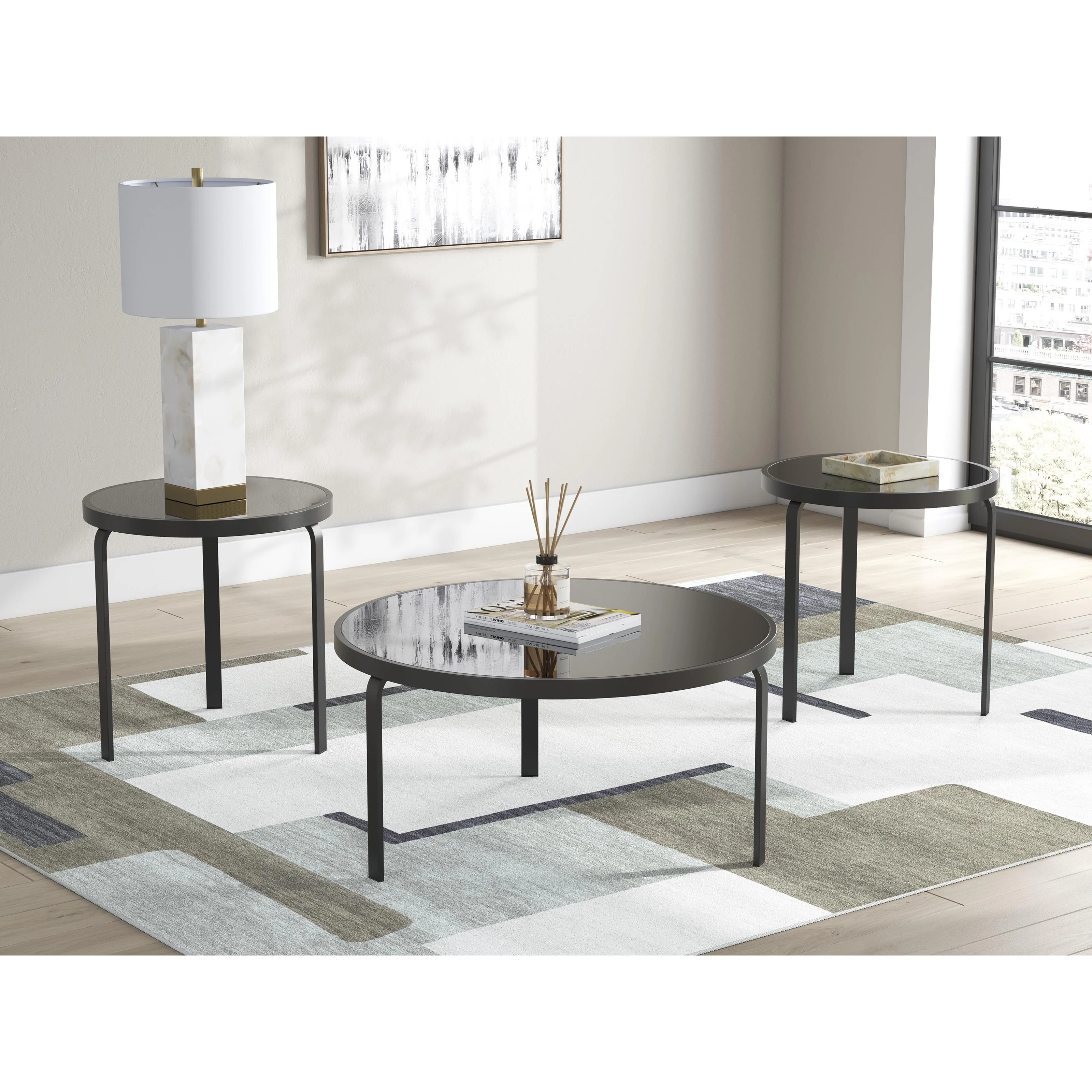 Signature Design by Ashley Dorylin T139-13 Occasional Table Set - Image 3