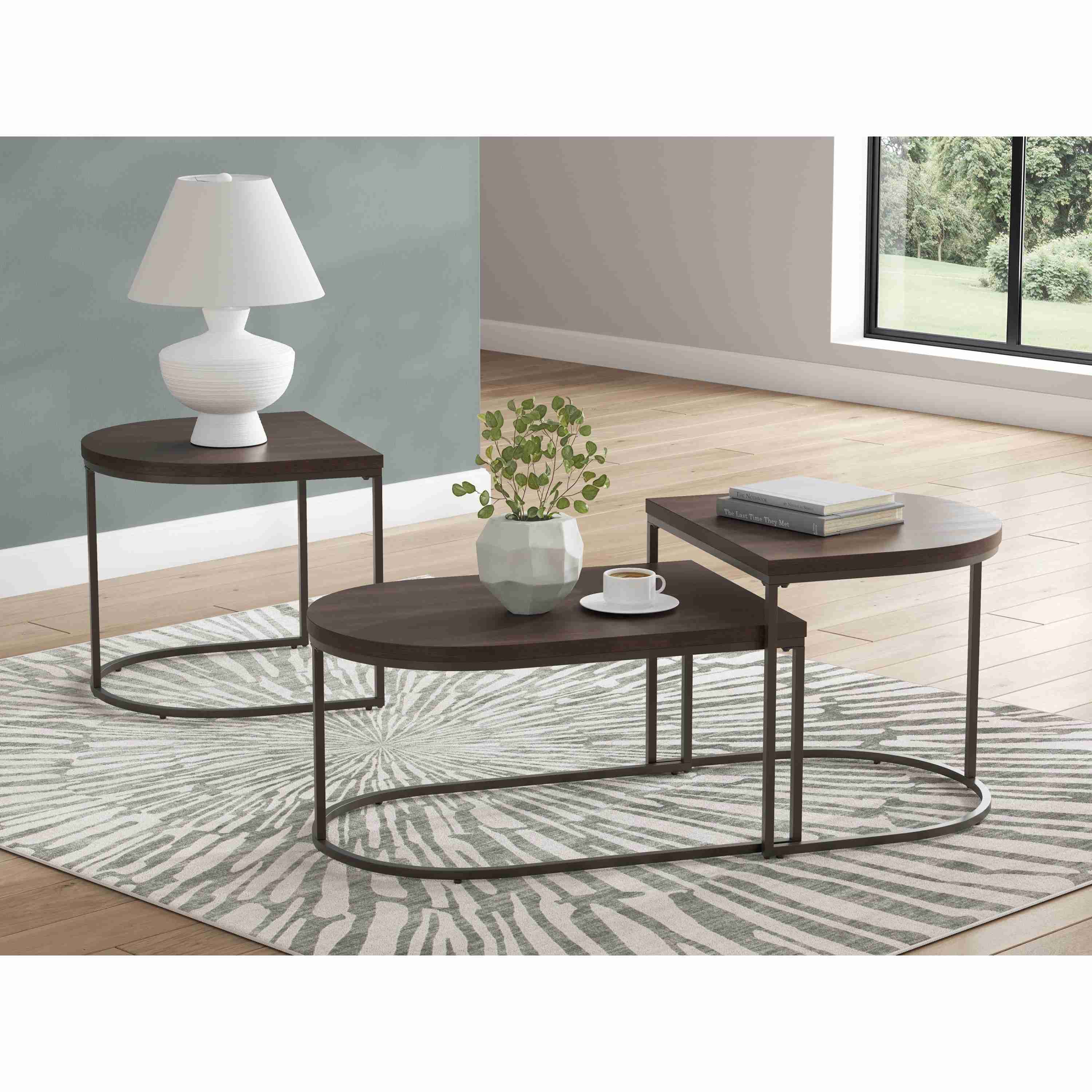 Signature Design by Ashley Vanmore T199-13 Occasional Table Set - Image 3
