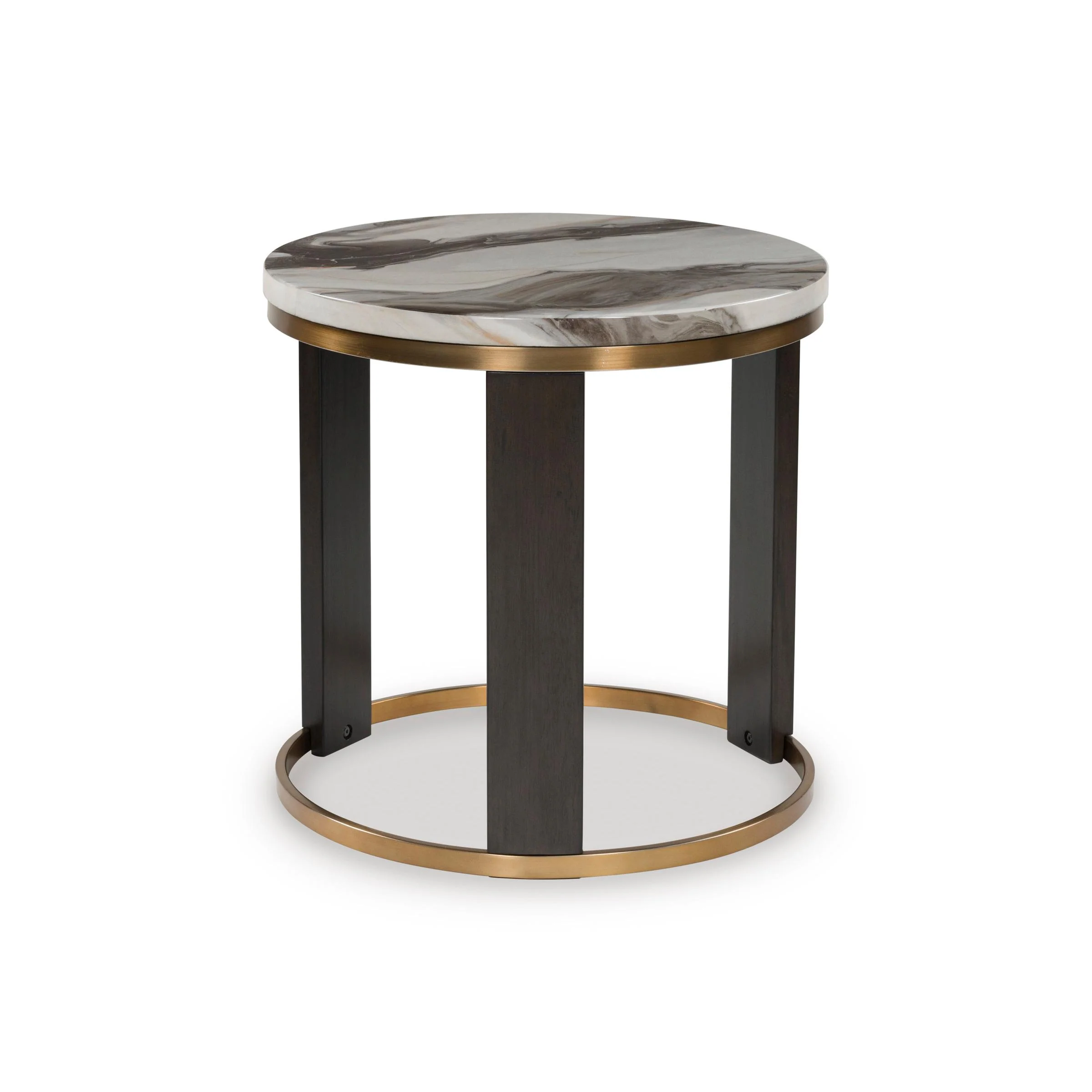Signature Design by Ashley Jazmore T671-6 Round End Table - Image 3