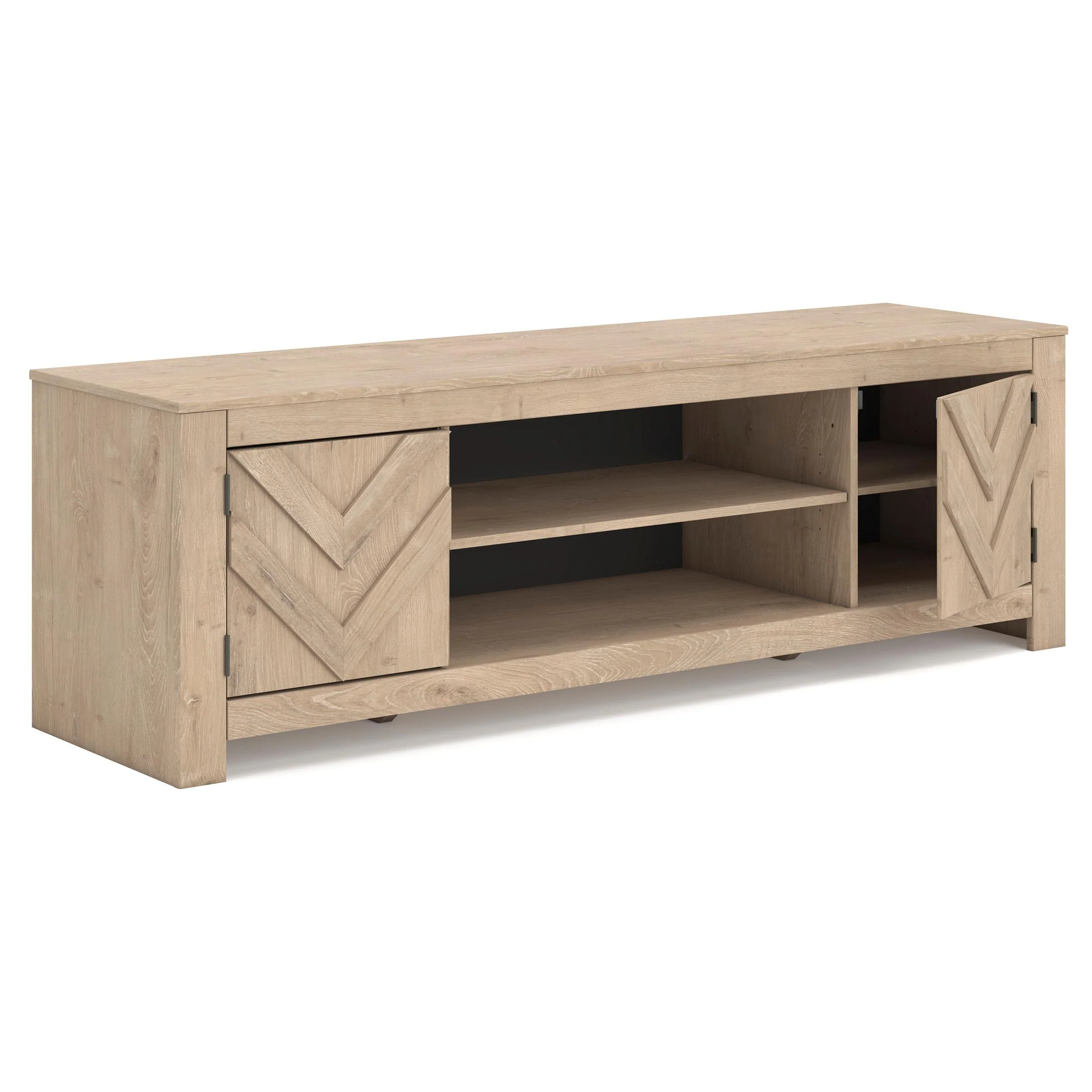 Signature Design by Ashley Cayboni W3787-68 LG TV Stand with Fireplace Option - Image 2