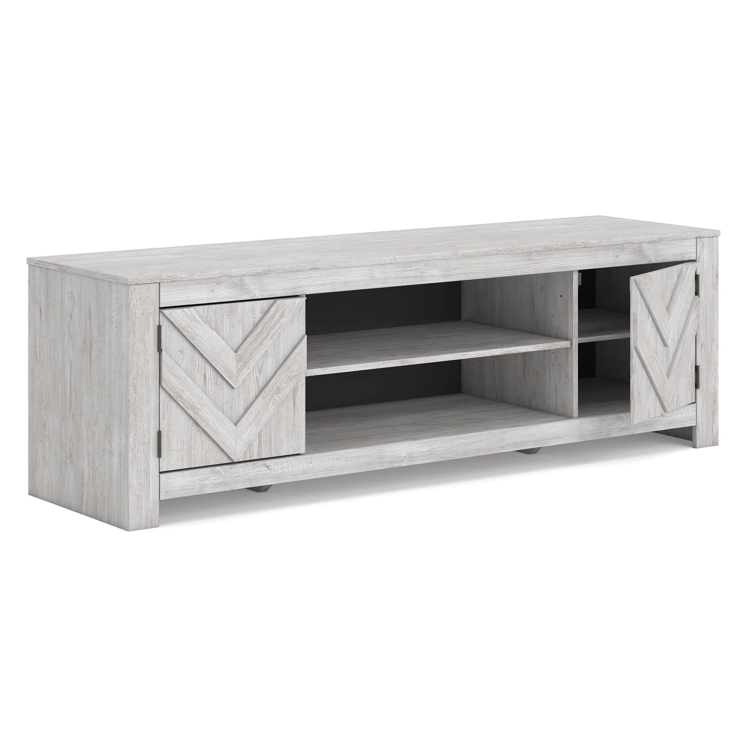 Signature Design by Ashley Cayboni W3788-68 LG TV Stand with Fireplace Option - Image 2