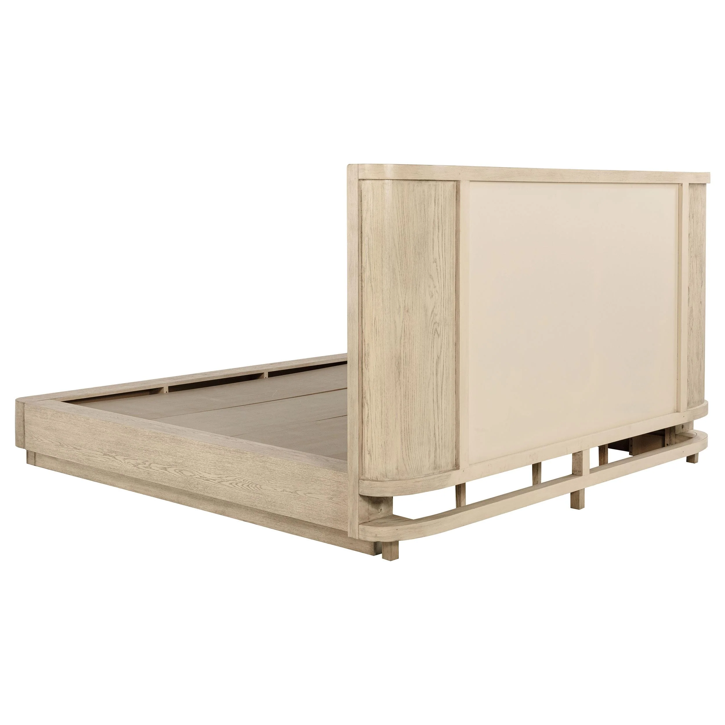 Coaster Furniture Kailani 225041Q 49-inch Queen Wingback Bed - Beige Oak - Image 3