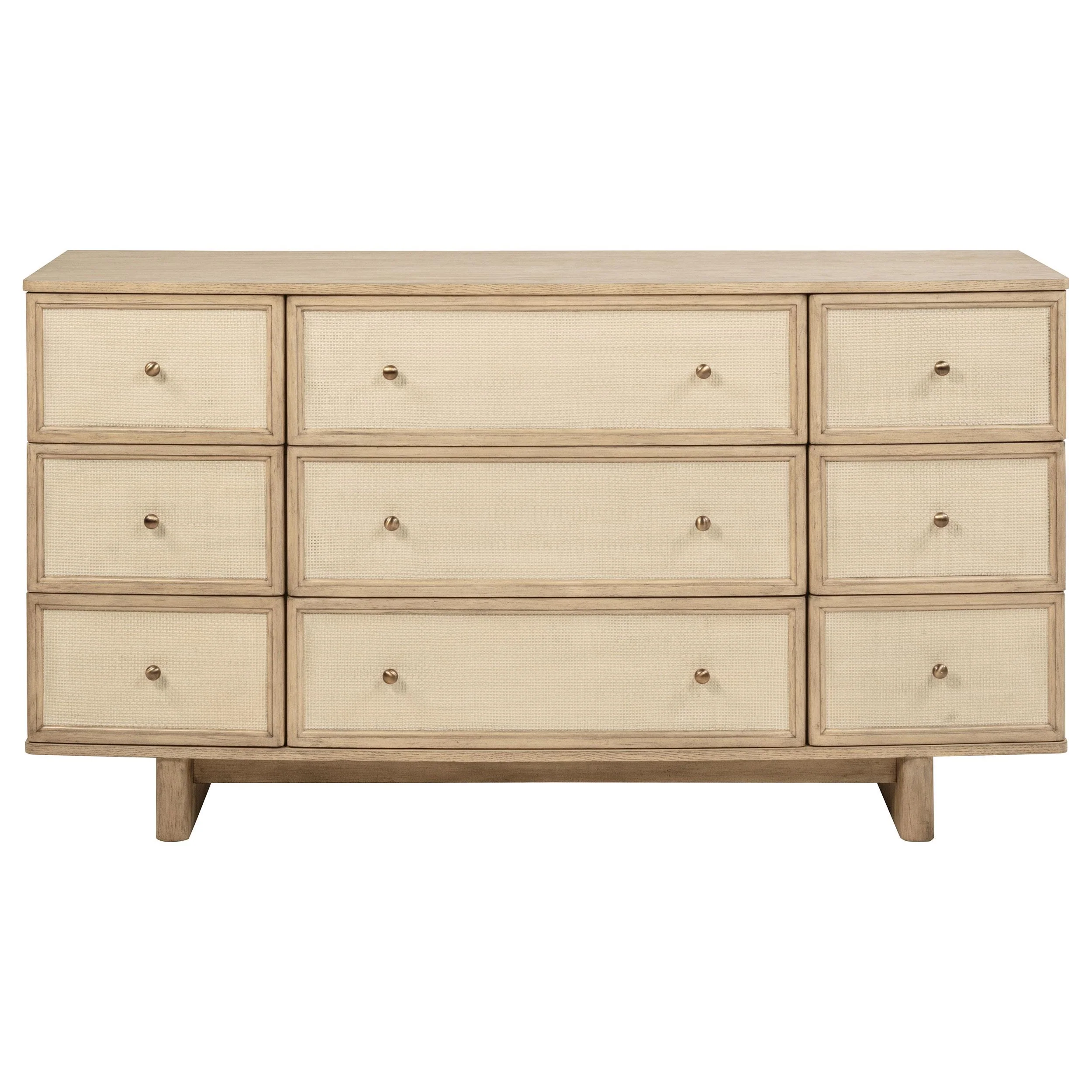 Coaster Furniture Kailani 225043 9-Drawer Dresser Cabinet - Beige Oak - Image 2