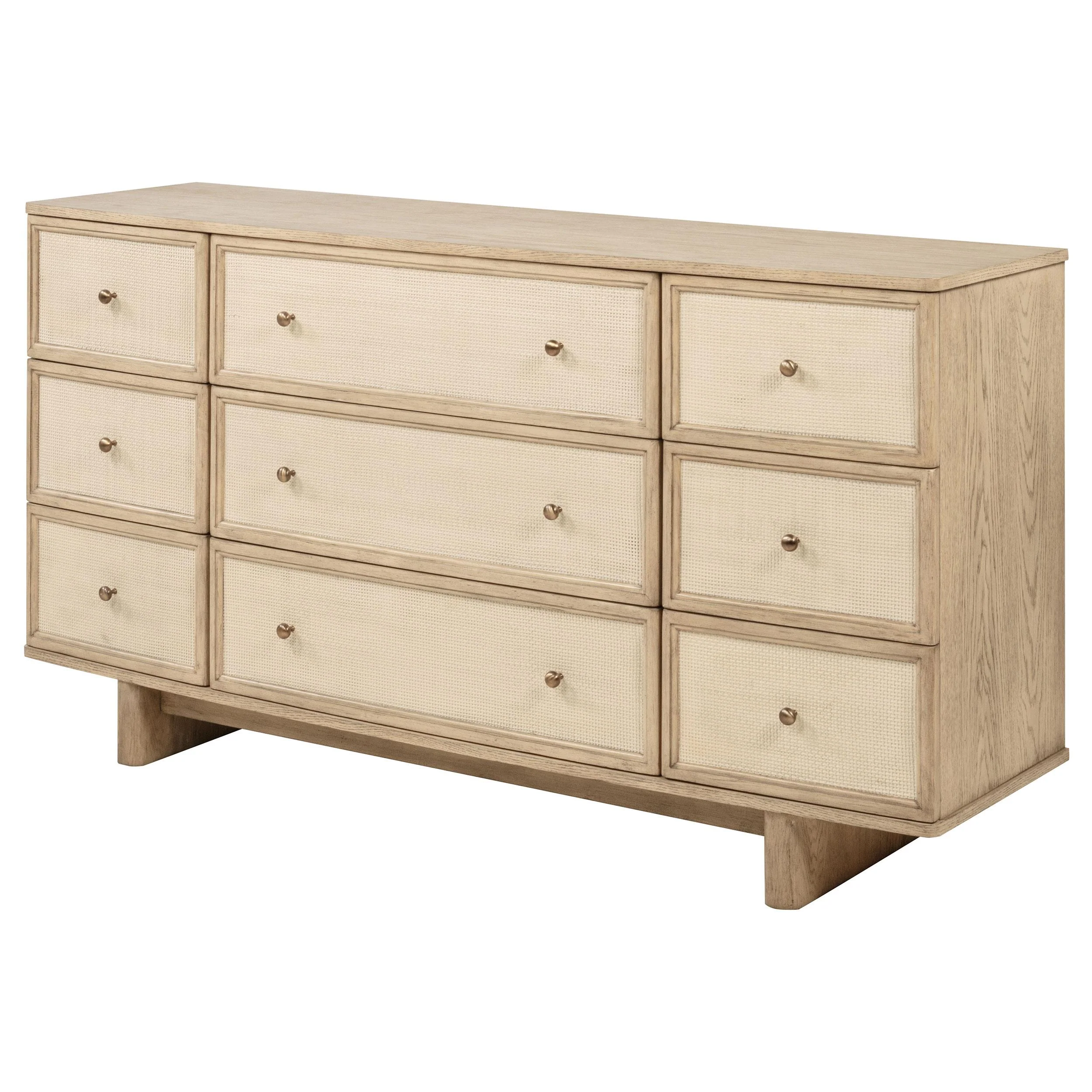 Coaster Furniture Kailani 225043 9-Drawer Dresser Cabinet - Beige Oak - Image 3