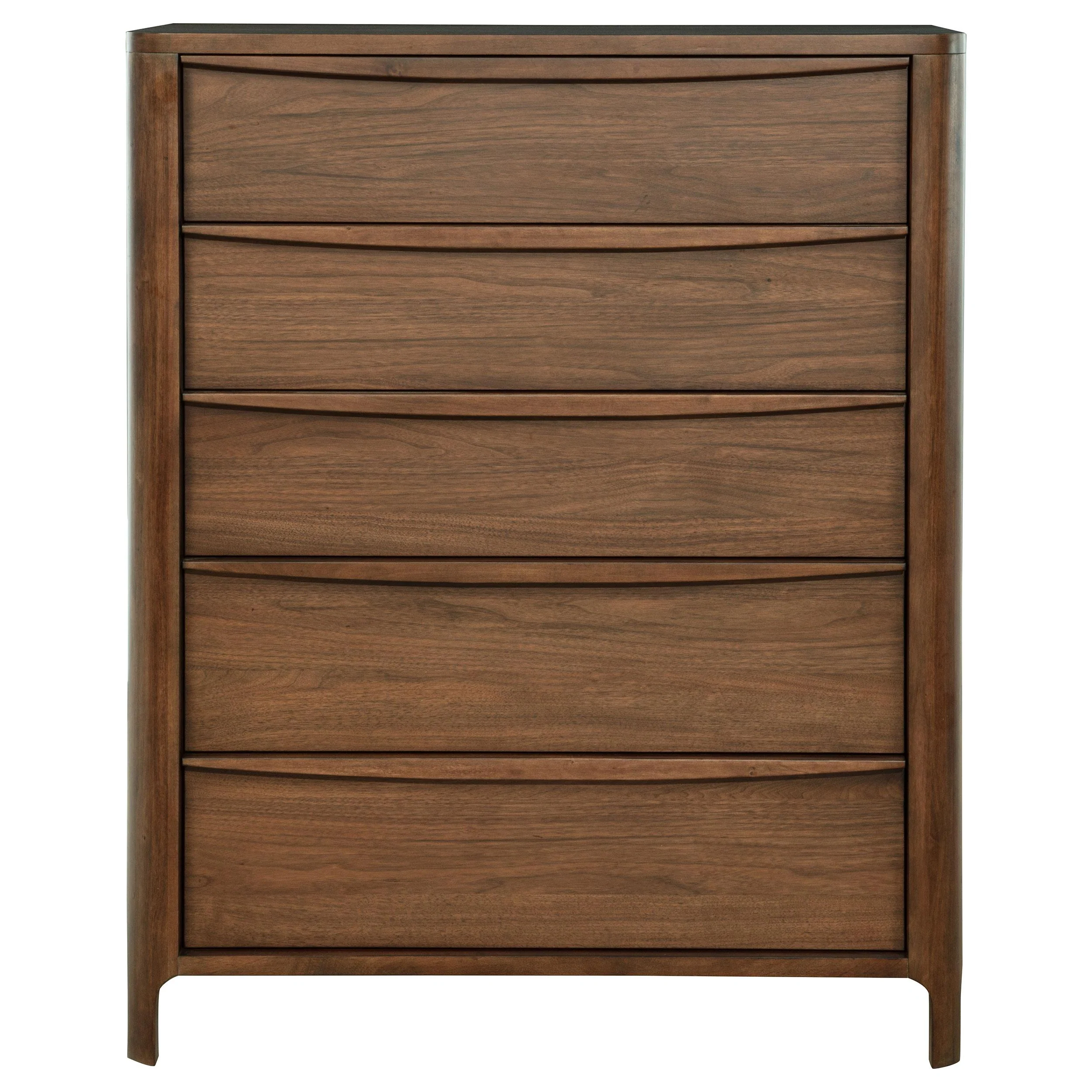 Coaster Furniture Maderia 223325 5-Drawer Chest of Drawers - Walnut - Image 2