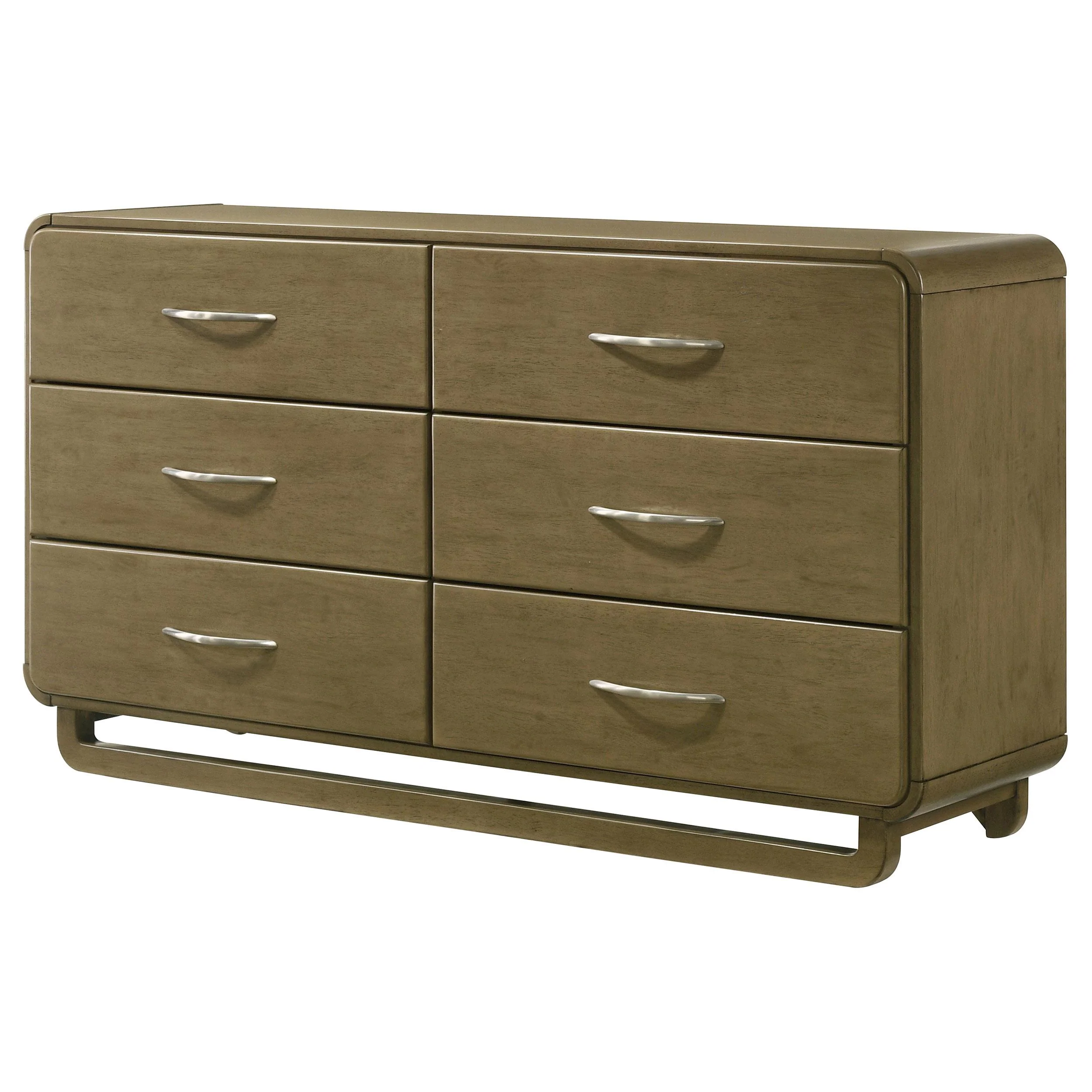 Coaster Furniture Amsbury 224273 6-Drawer Dresser Cabinet - Nutmeg - Image 3