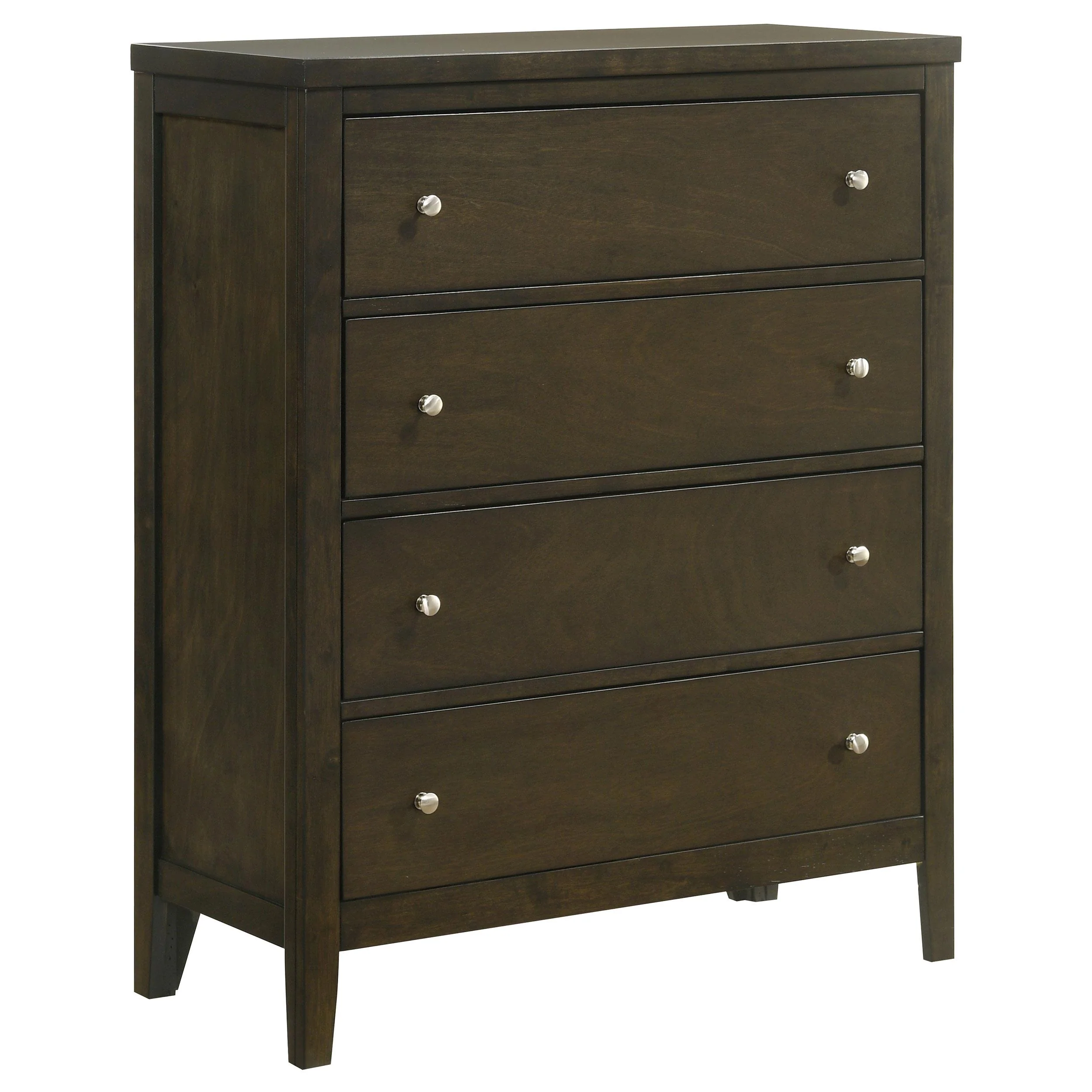 Coaster Furniture Wilkes 224425 4-Drawer Chest of Drawers – Dark Cocoa