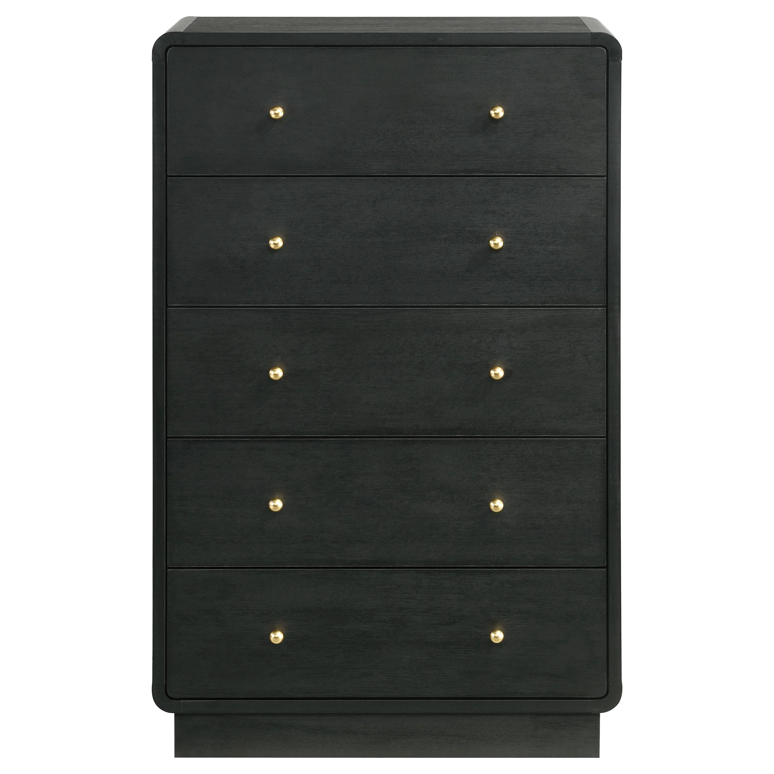 Coaster Furniture Cavelle 223665 5-Drawer Chest of Drawers - Black - Image 2