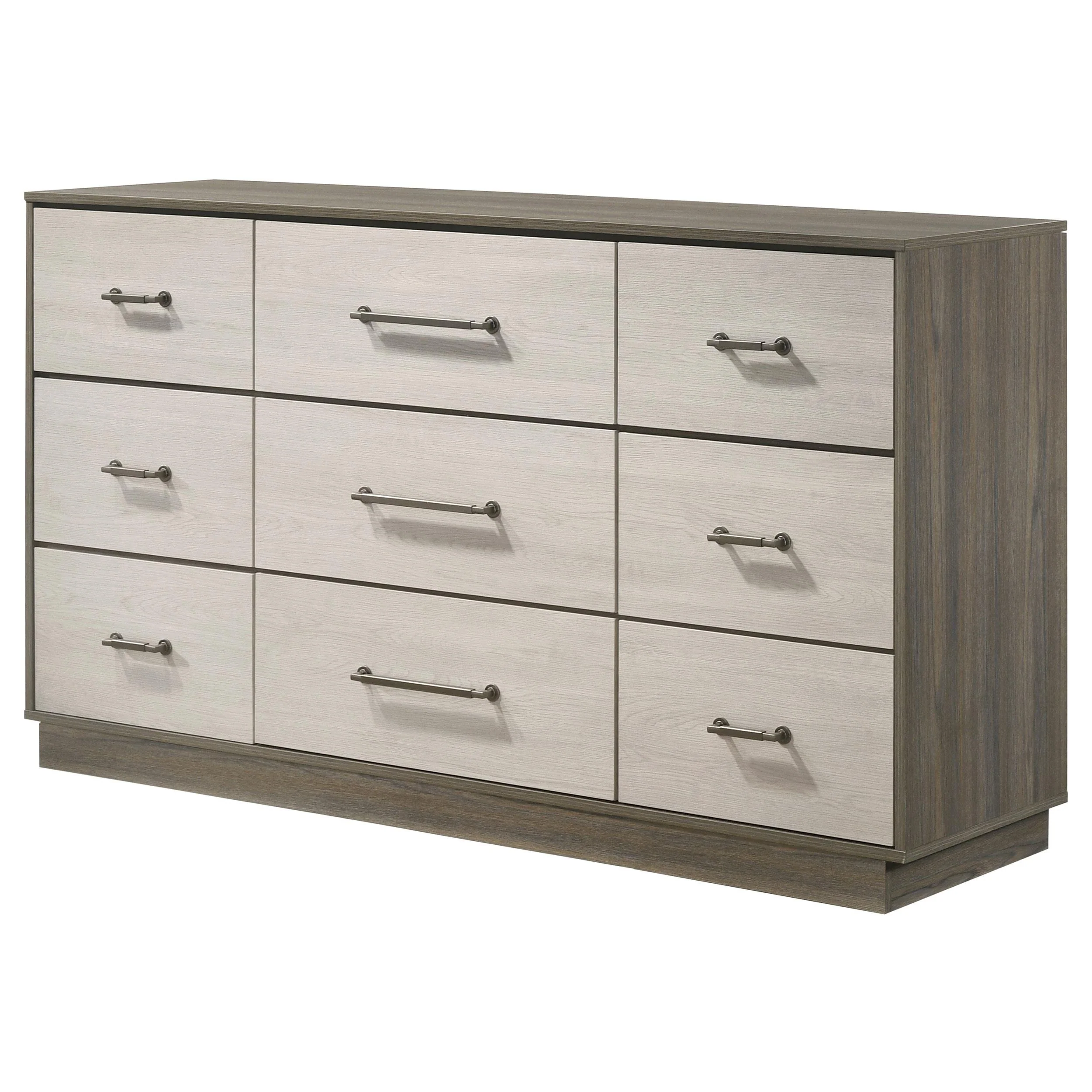 Coaster Furniture Fenwick 224983 9-Drawer Dresser - Grey Oak - Image 3