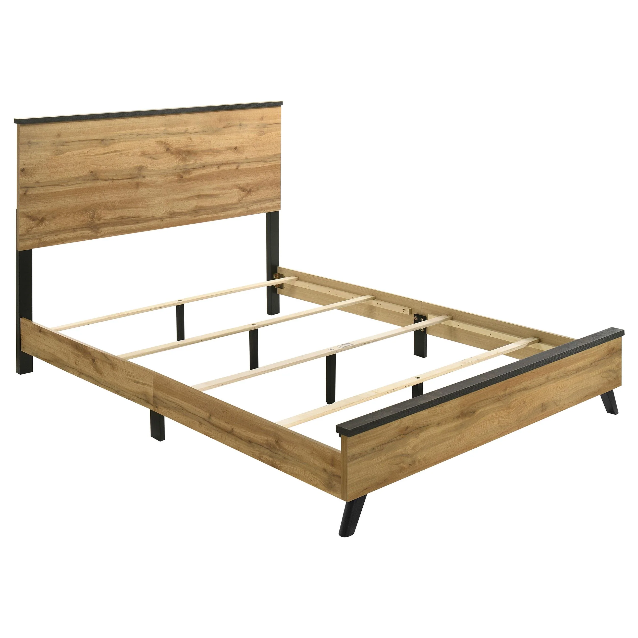 Coaster Furniture Kaywood 225001KE 52-inch Eastern King Panel Bed - Natural Pine - Image 1