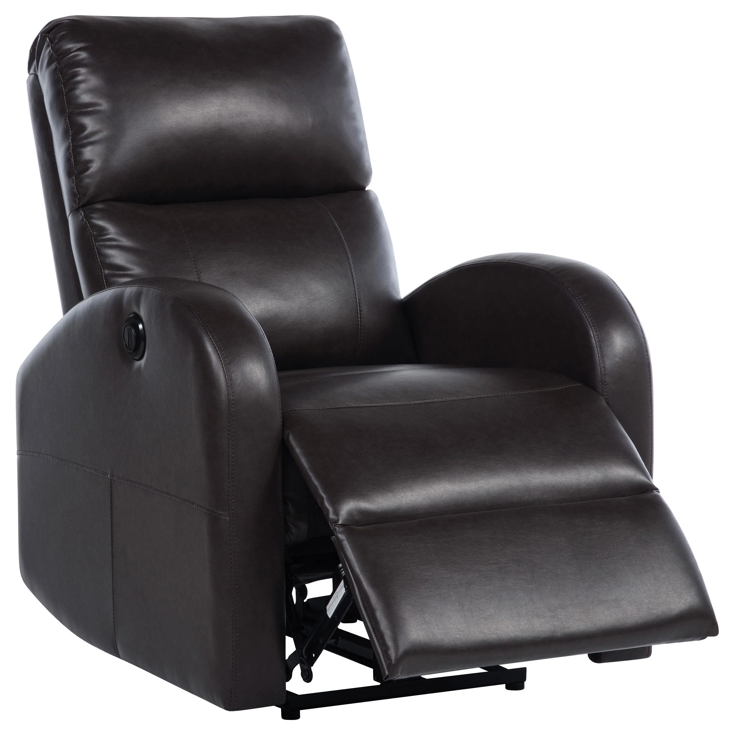 Coaster Furniture Grant 601500P Upholstered Power Recliner Chair - Brown - Image 2