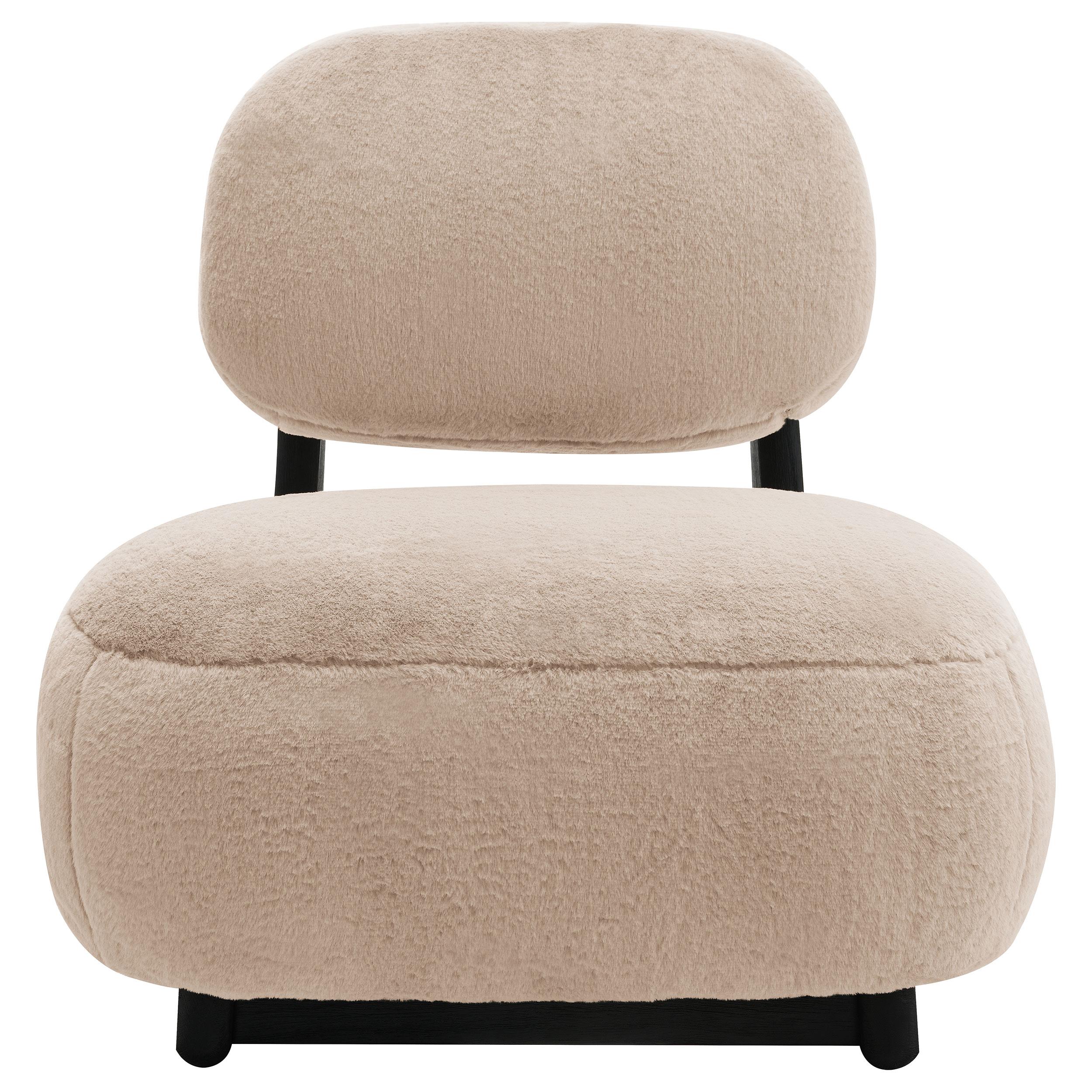 Coaster Furniture Duffie 903097 Upholstered Armless Accent Chair - Camel - Image 2