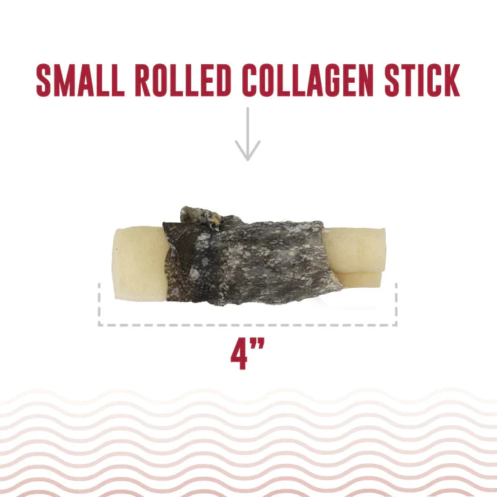 Icelandic+ Beef Collagen Dental Chew Wrapped With Cod Skin 4 in - Image 1