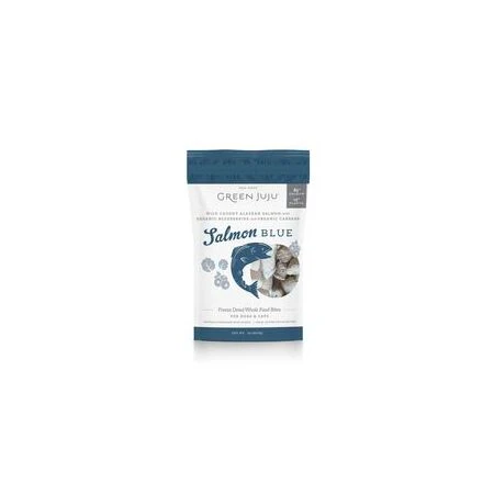 Green Juju Freeze Dried Topper Salmon Blue 3 oz - Image 1