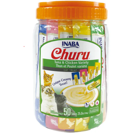 Churu Variety box .5oz 50pk Chicken - Image 1
