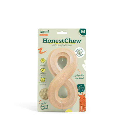 Woof Dog Toy HonestChew Infinity Bone Medium - Image 1