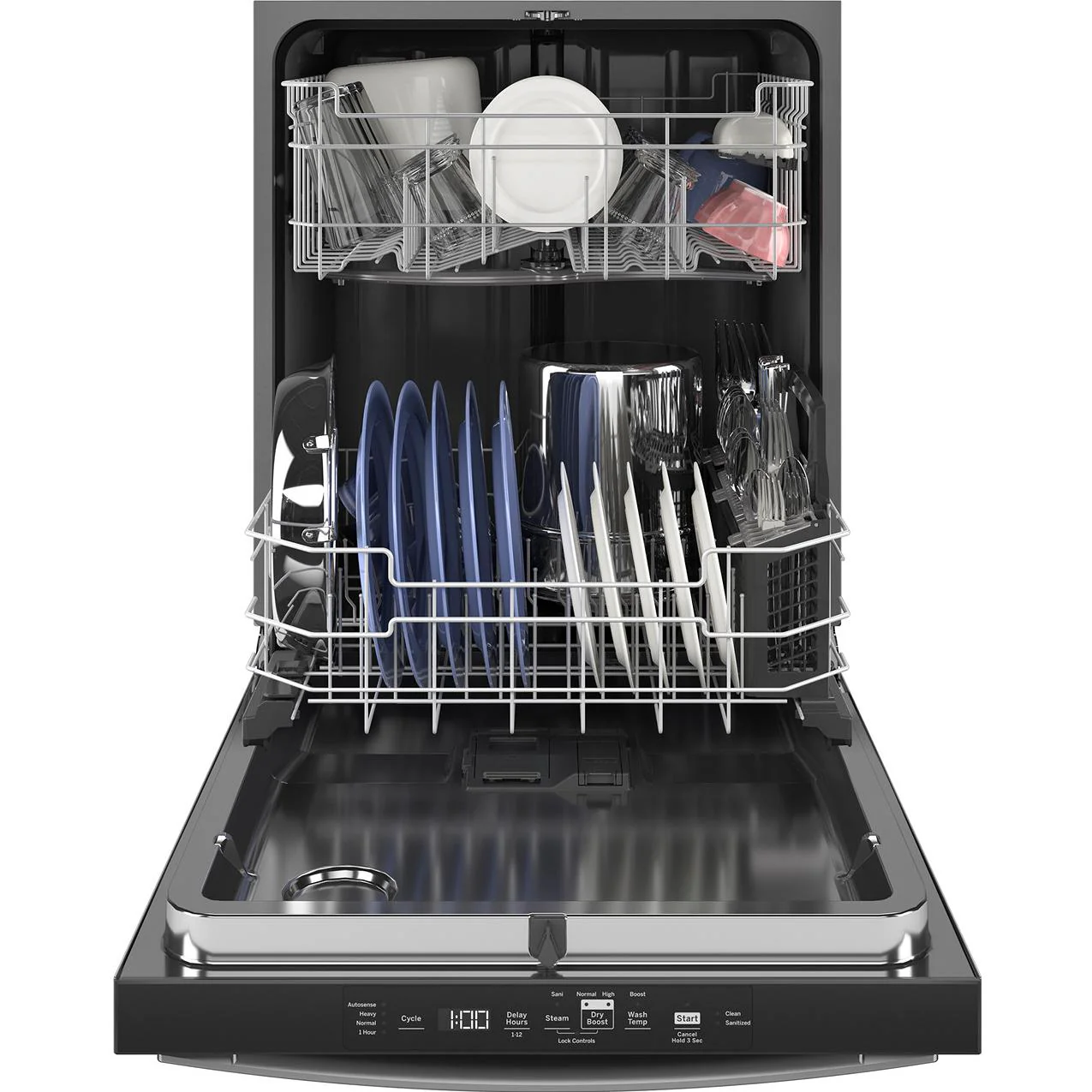 GE ENERGY STAR® Top Control Hybrid Tub Dishwasher with Dry Boost GDT565HSYSS - Image 3
